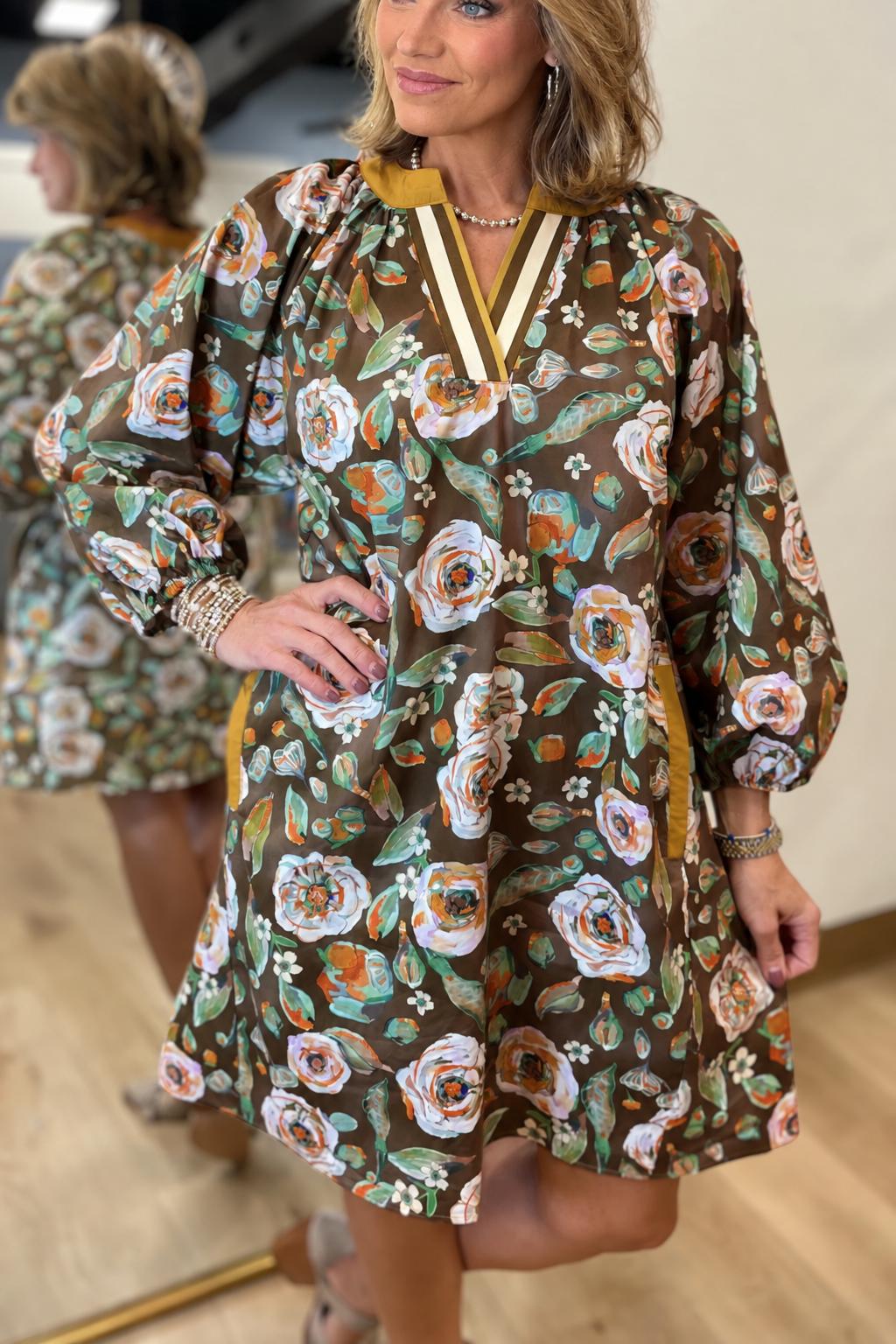 Wild Hem | Vintage Bloom Pocket Dress