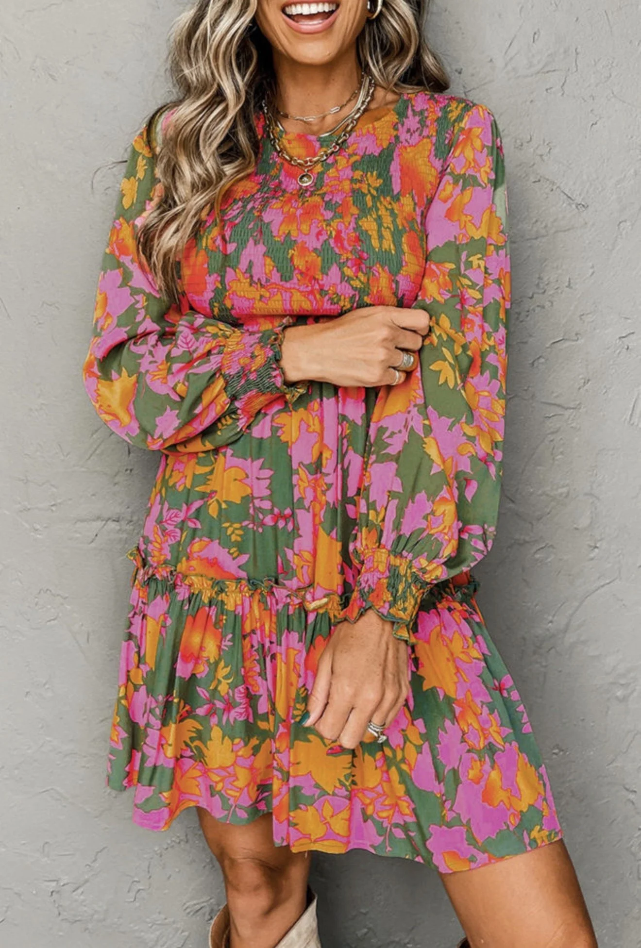 Wild Hem | Floral Print Dress