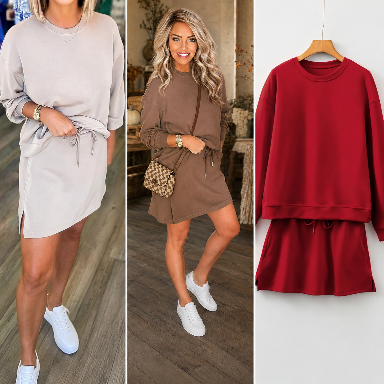 Wild Hem | Coffee Break Two-Piece Skirt Set