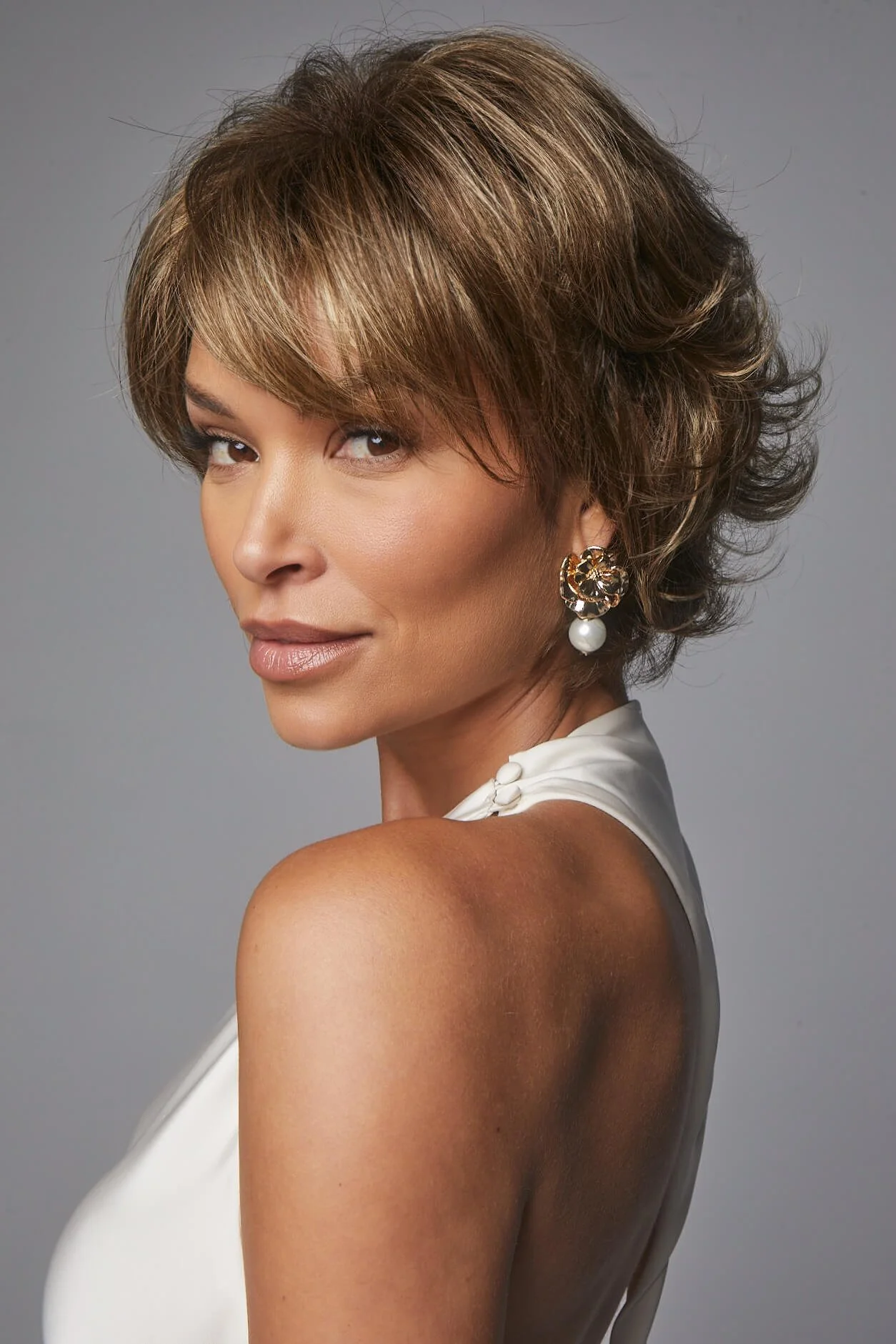 Sandie + Color shown Iced Mocha-R + Machine Made