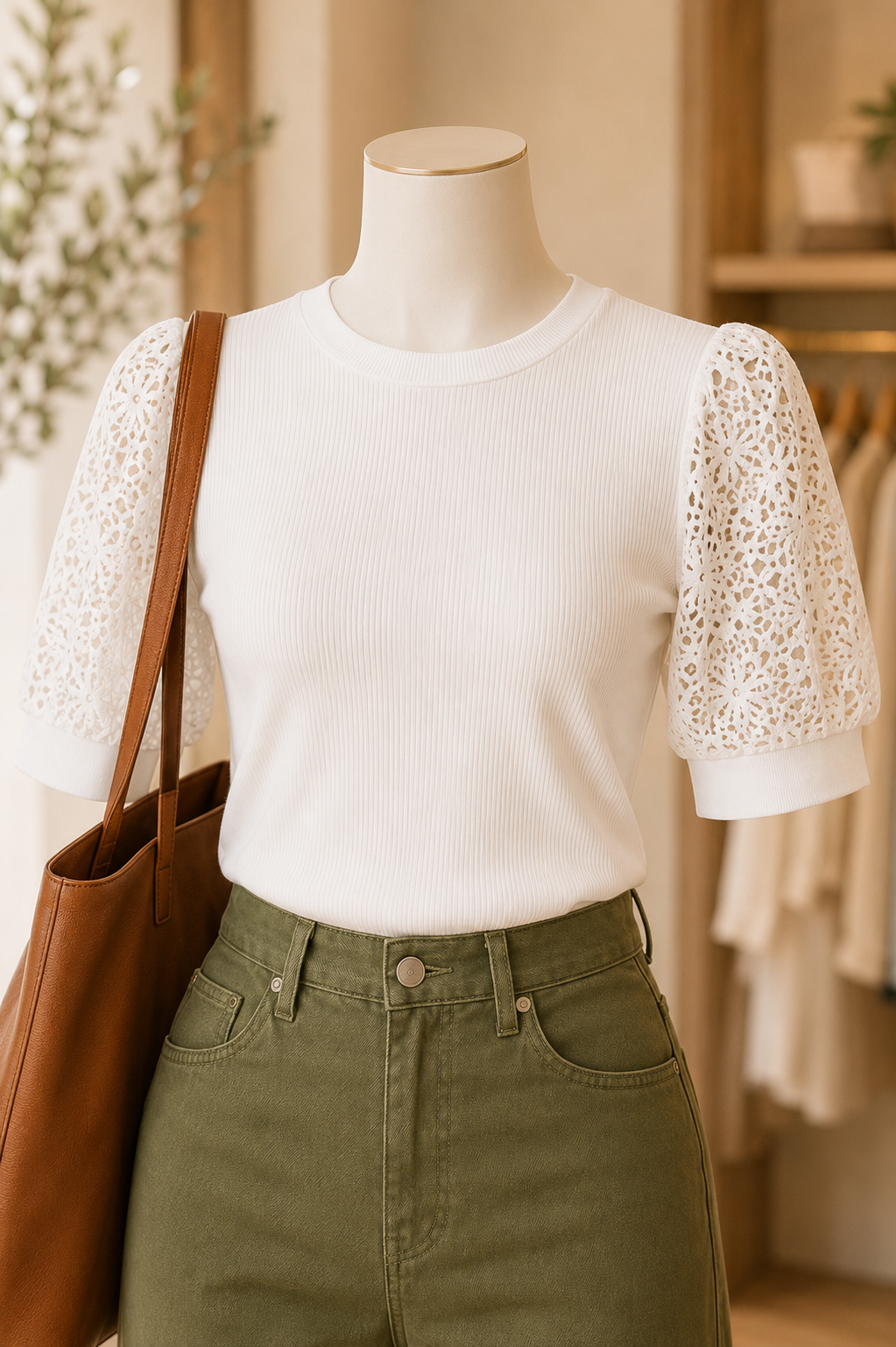 The Ivory Garden Lace Top