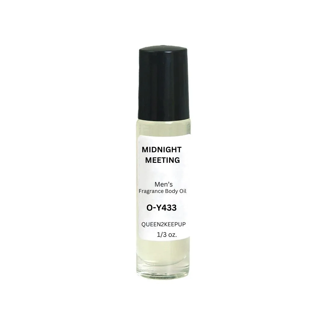 Midnight Meeting (Men) Body Oil Fragrance All Natural Scent - O-Y43