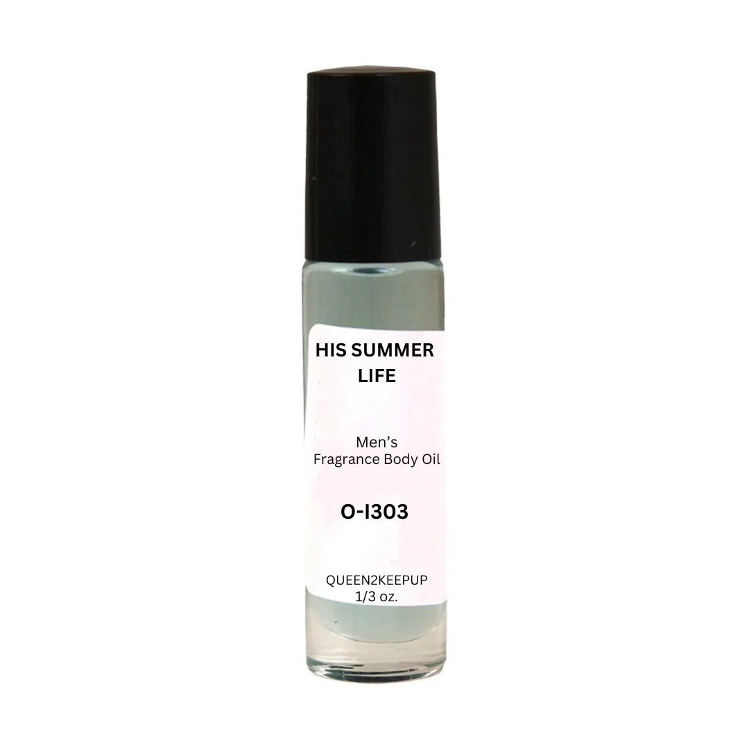 His Summer Life (Men) Body Oil Fragrance Similar All Natural Scent - O-I30