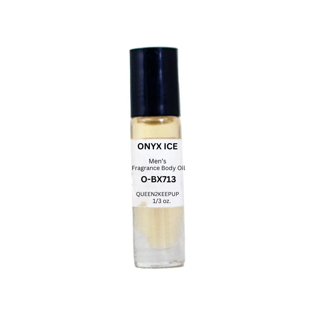 Onyx Ice (Men) Body Oil Fragrance All Natural Scent - O-BX71