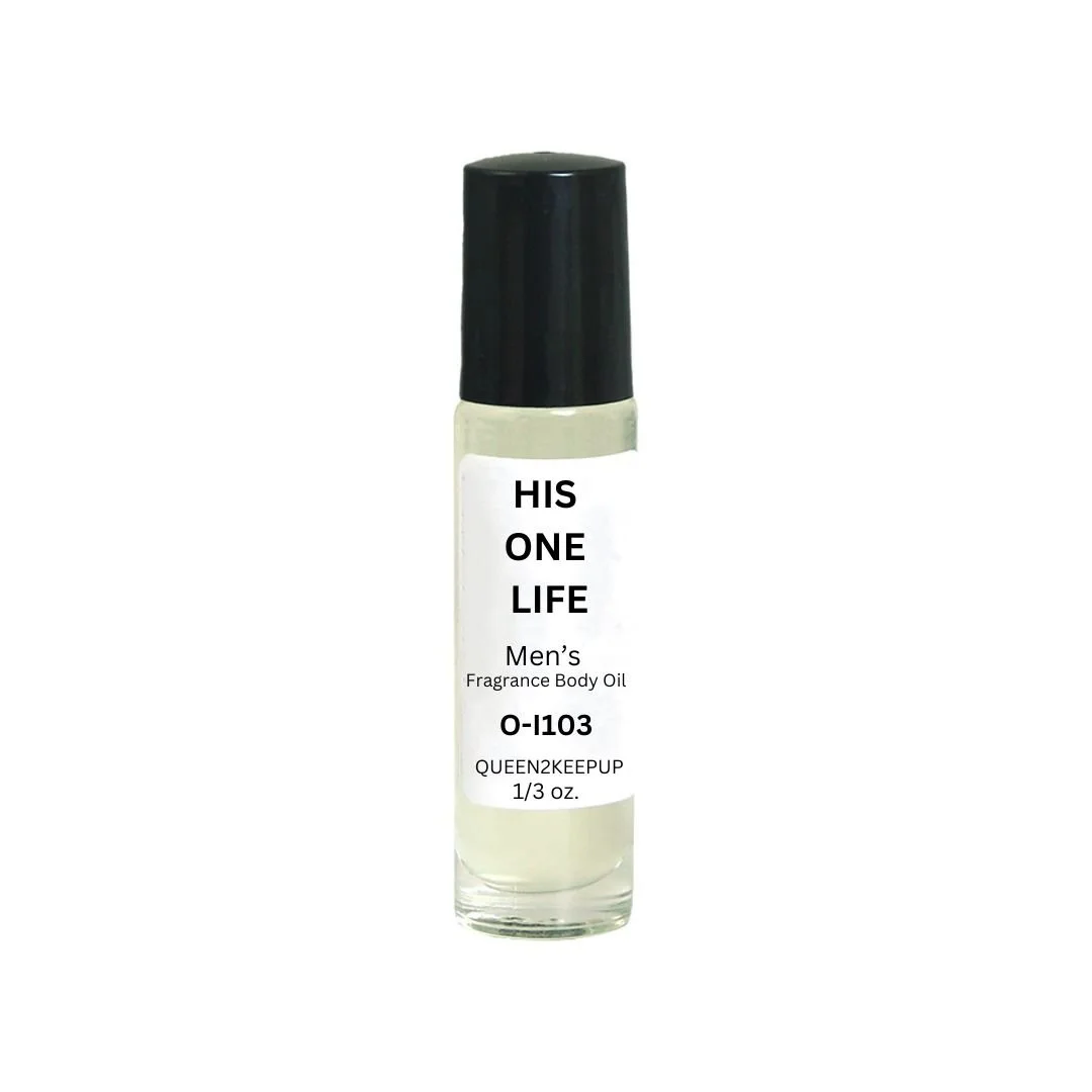 His One Life (Men) Body Oil Fragrance All Natural Scent - O-I10