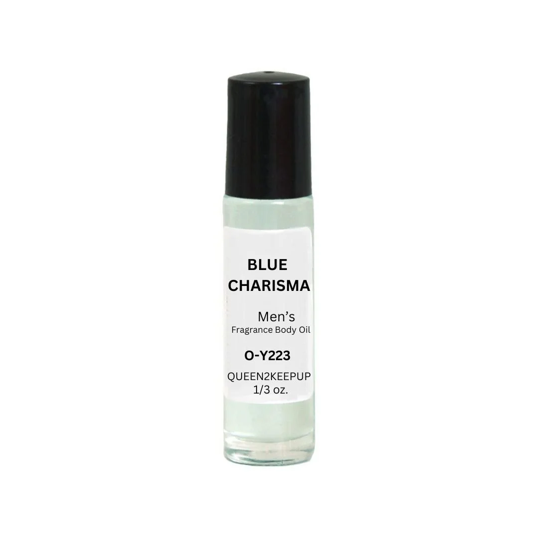 Blue Charisma (Men) Body Oil Fragrance All Natural Scent - O-Y22
