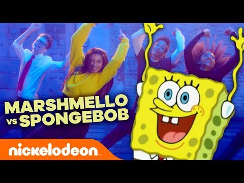 SpongeBob vs. Marshmello - HAPPIER | Matt Steffanina Choreography | Nick Dance Mashup