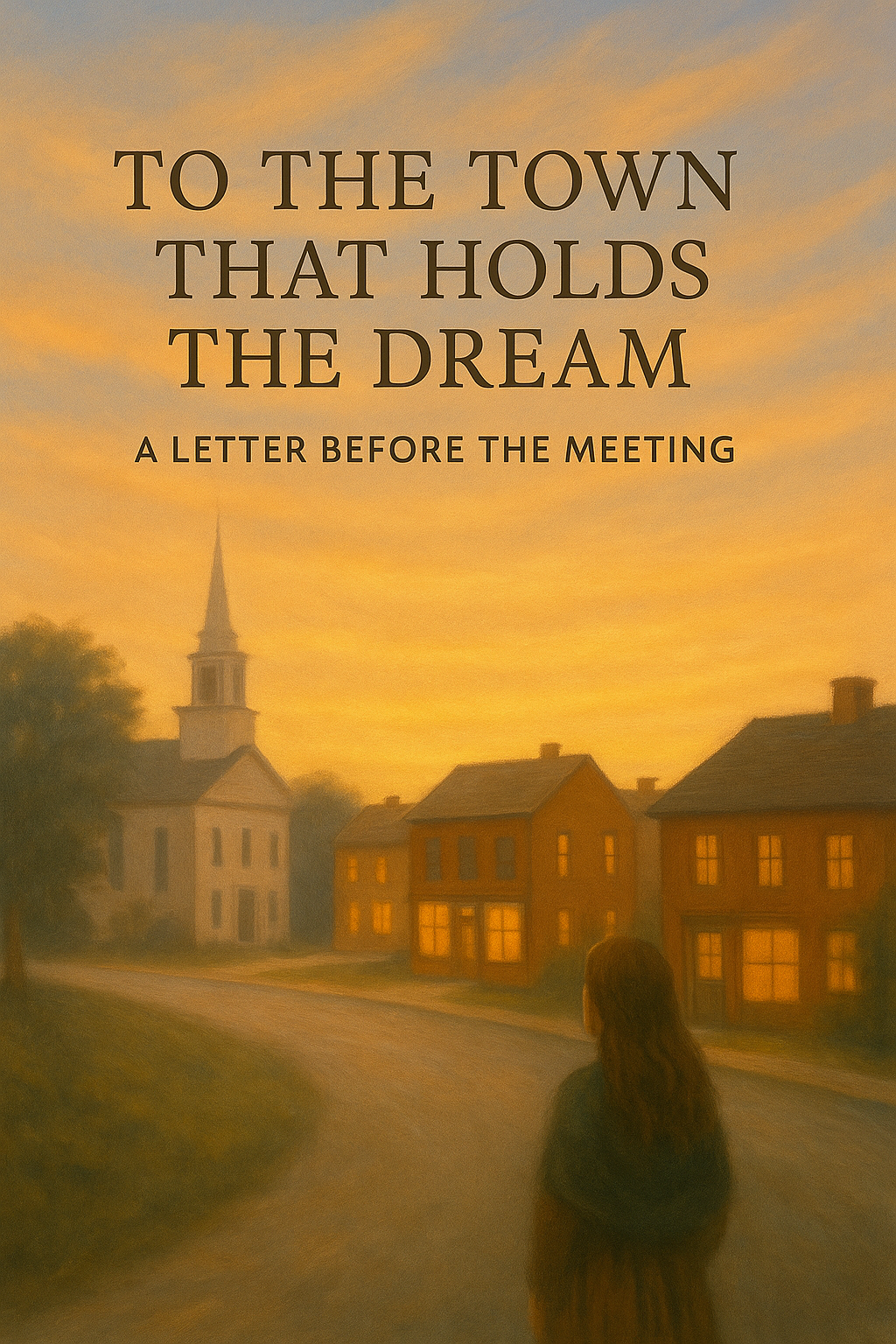 To the Town That Holds the Dream: A Letter Before the Meeting