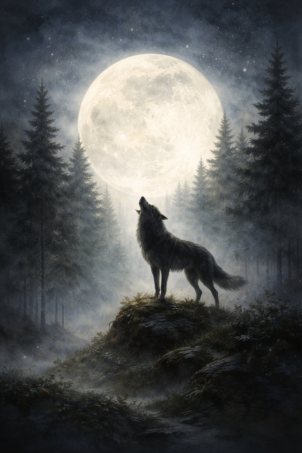 A Day After the Wolf Moon