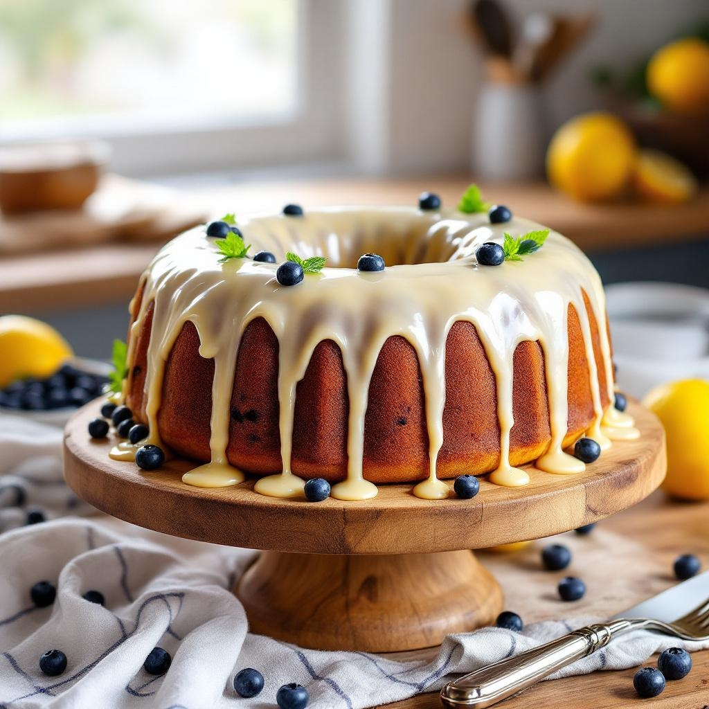 BRAND NEW! Blueberry Lemon Poundcake