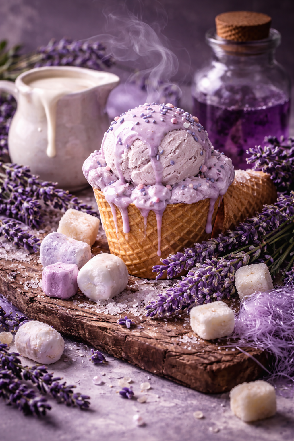 BRAND NEW! Lavender Soft Serve