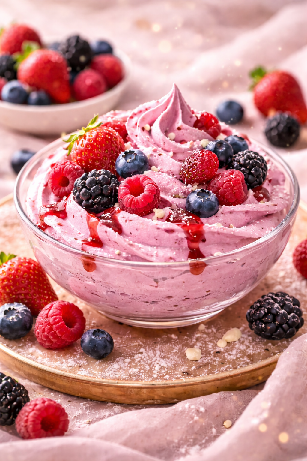 BRAND NEW! Whipped Berry Mousse