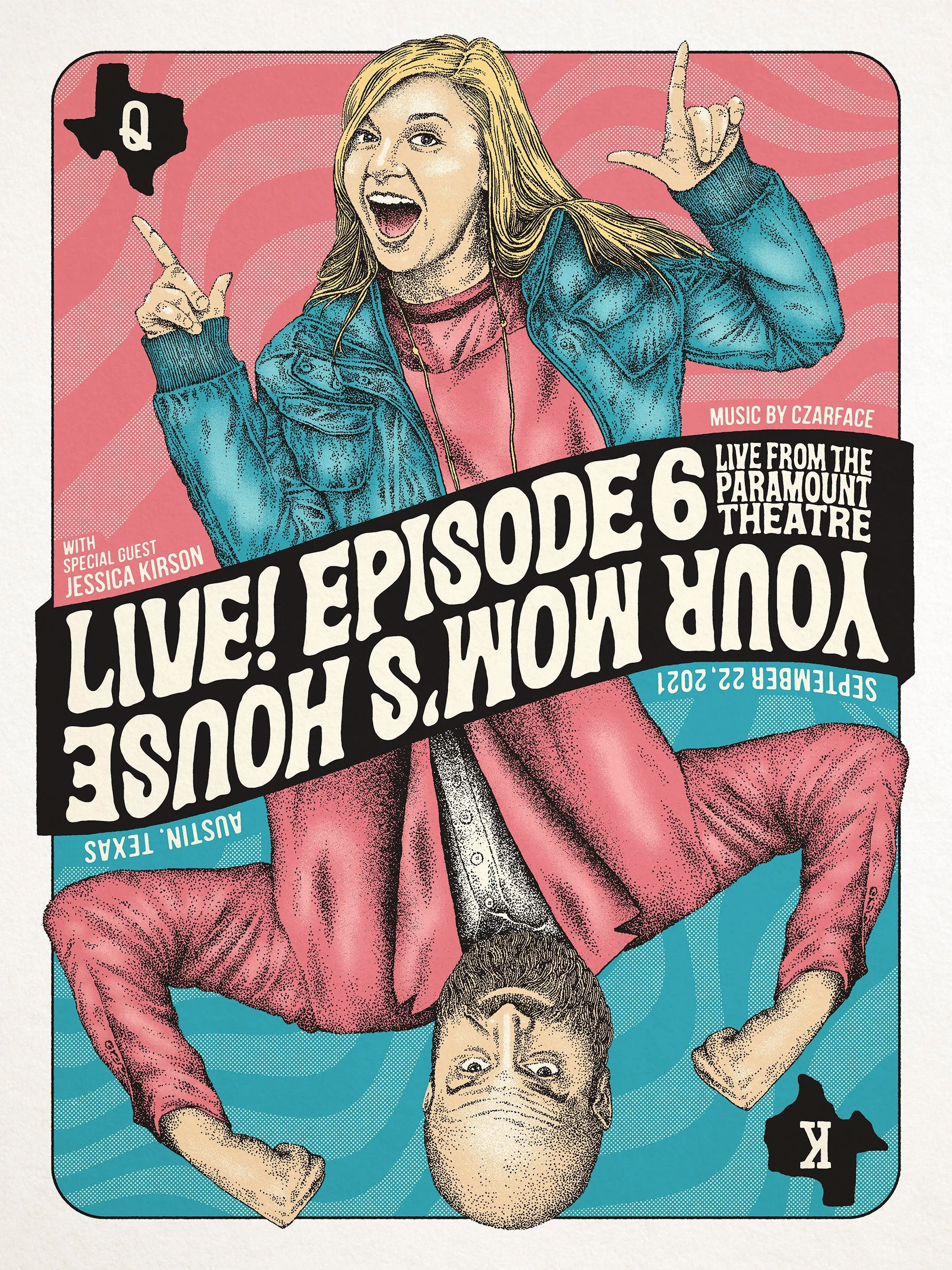 Tom Segura - Comedy - Poster Design - Merch Design - Paul Granese