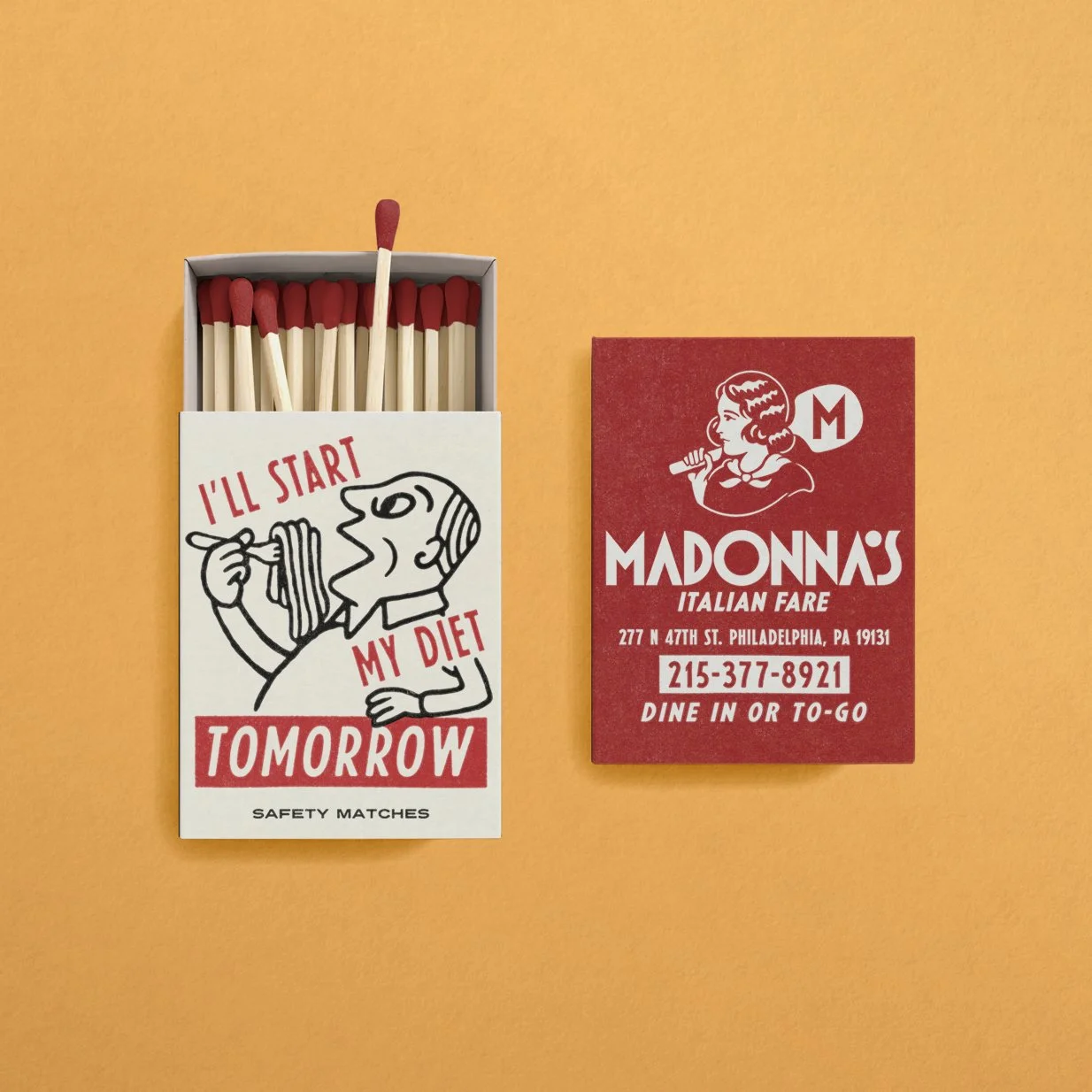 Graphic Design - Branding - Illustration - Services - for Restaurants - Breweries - Hospitality | by Souvenir Design Studio - Philadelphia, PA