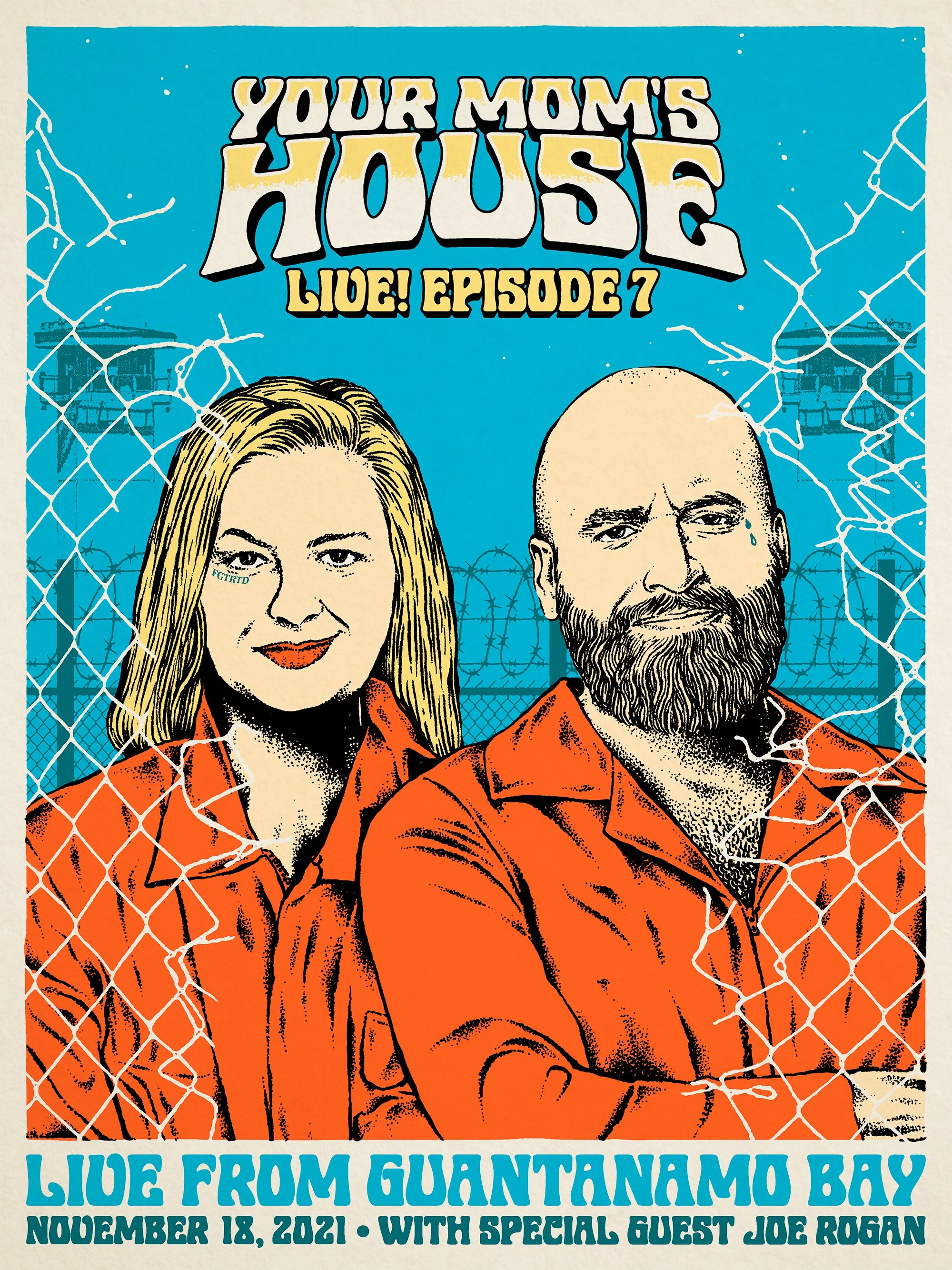 Tom Segura - Comedy - Poster Design - Merch Design - Paul Granese