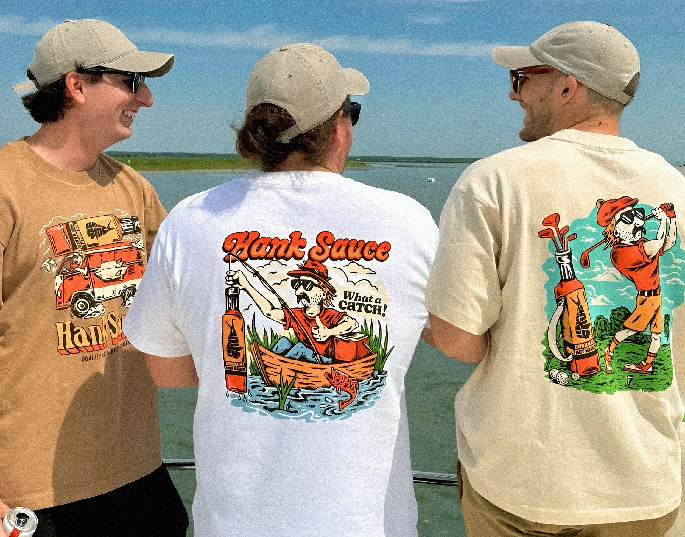 Graphics - Branding - Illustration | Hank Sauce Merch Design by Souvenir Design Studio - Philadelphia, PA | New Jersey