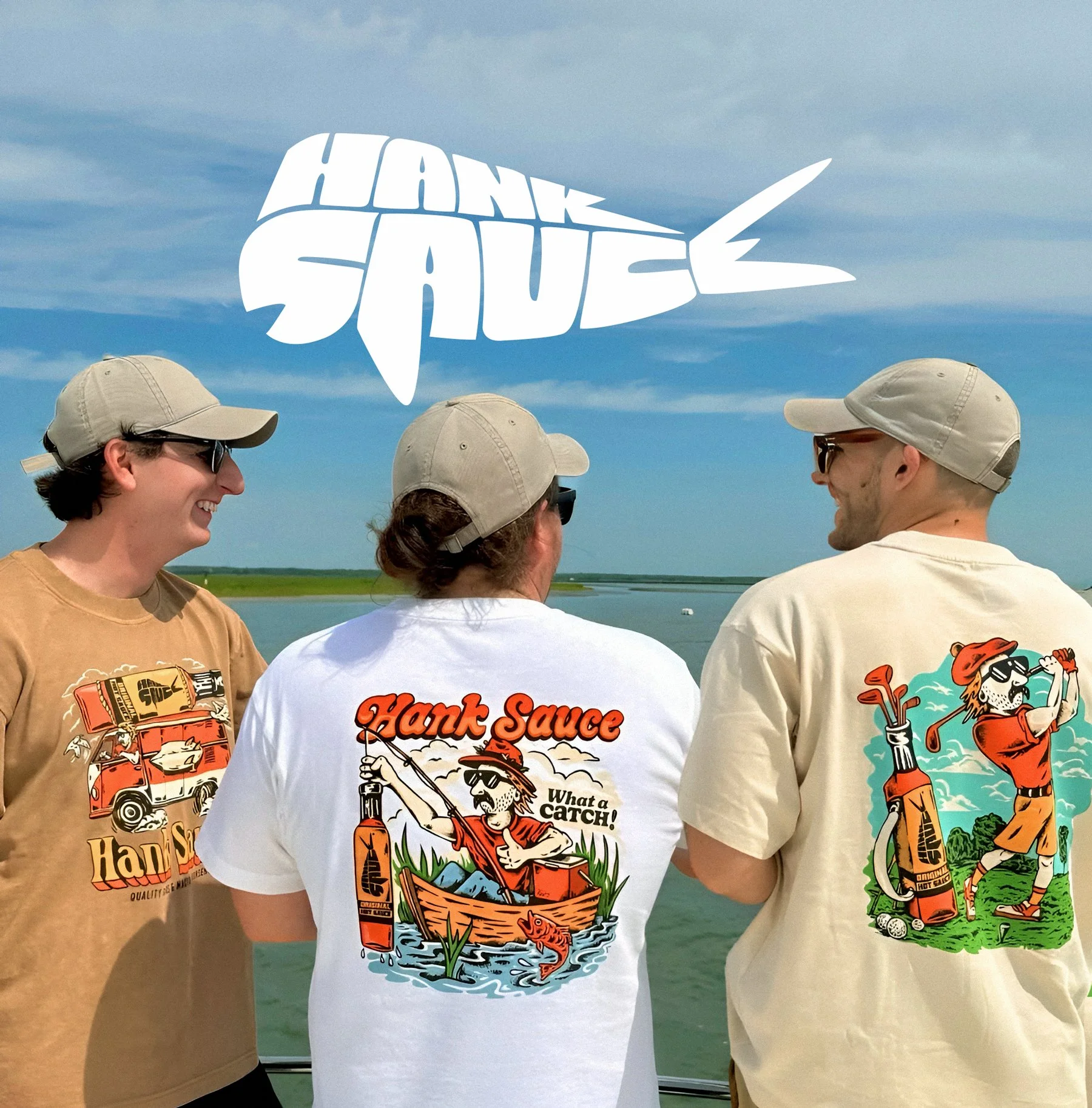 Graphics - Branding - Illustration | Hank Sauce Merch Design by Souvenir Design Studio - Philadelphia, PA | New Jersey
