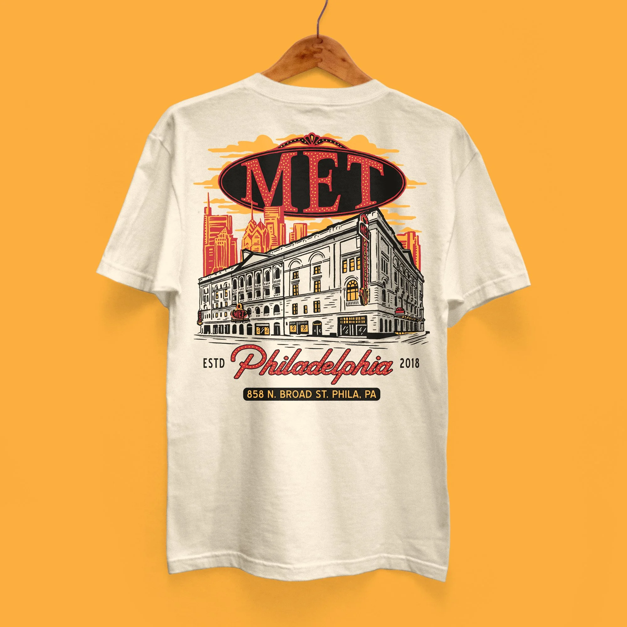 Graphic Design - Branding - Illustration - Services - for Concert Venues - Hospitality | by Souvenir Design Studio - Philadelphia, PA