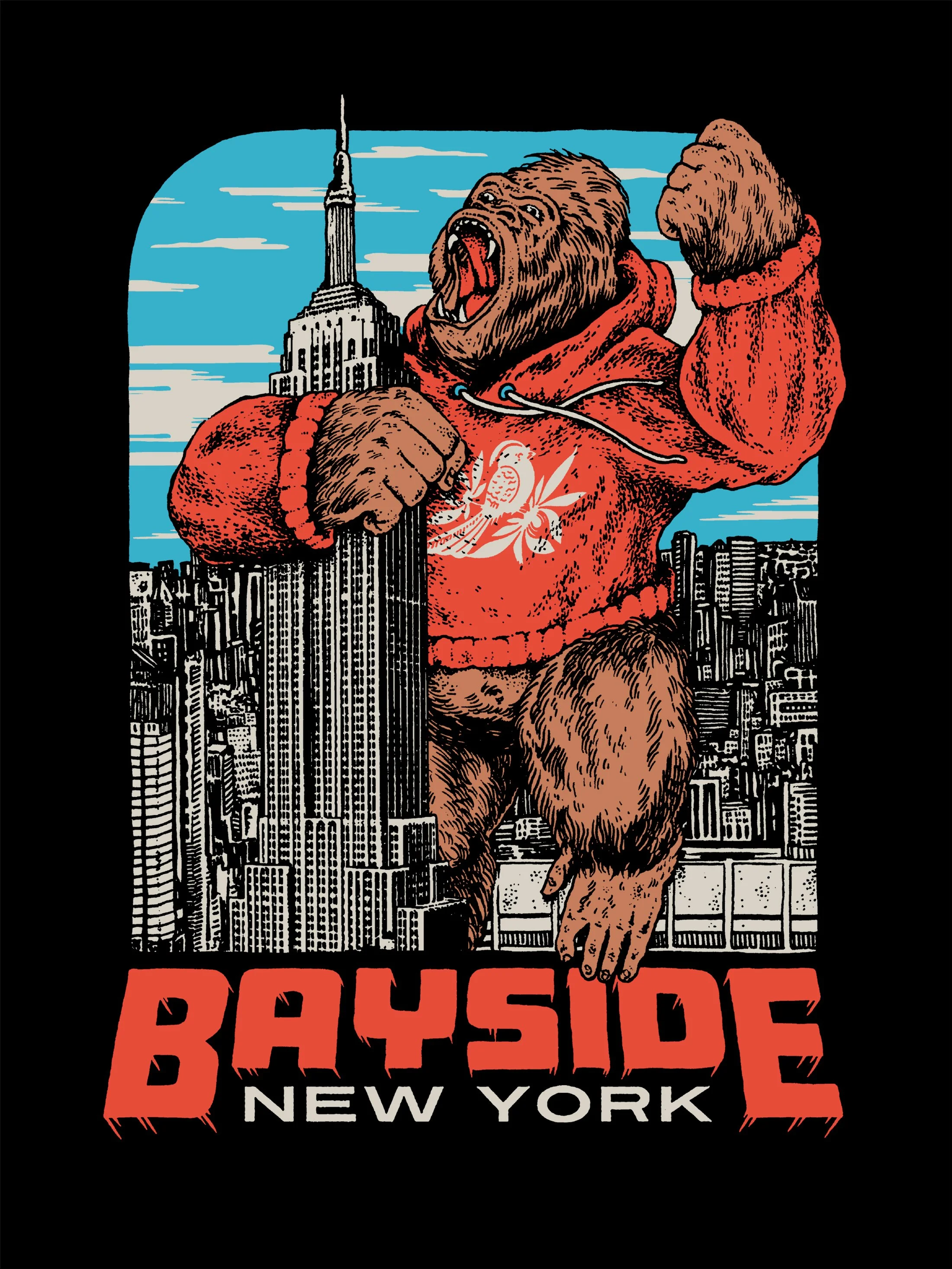 Graphic Design - Branding - Illustration | Bayside Merchandise by Souvenir Design Studio - Philadelphia, PA - Artist - Band - Merch