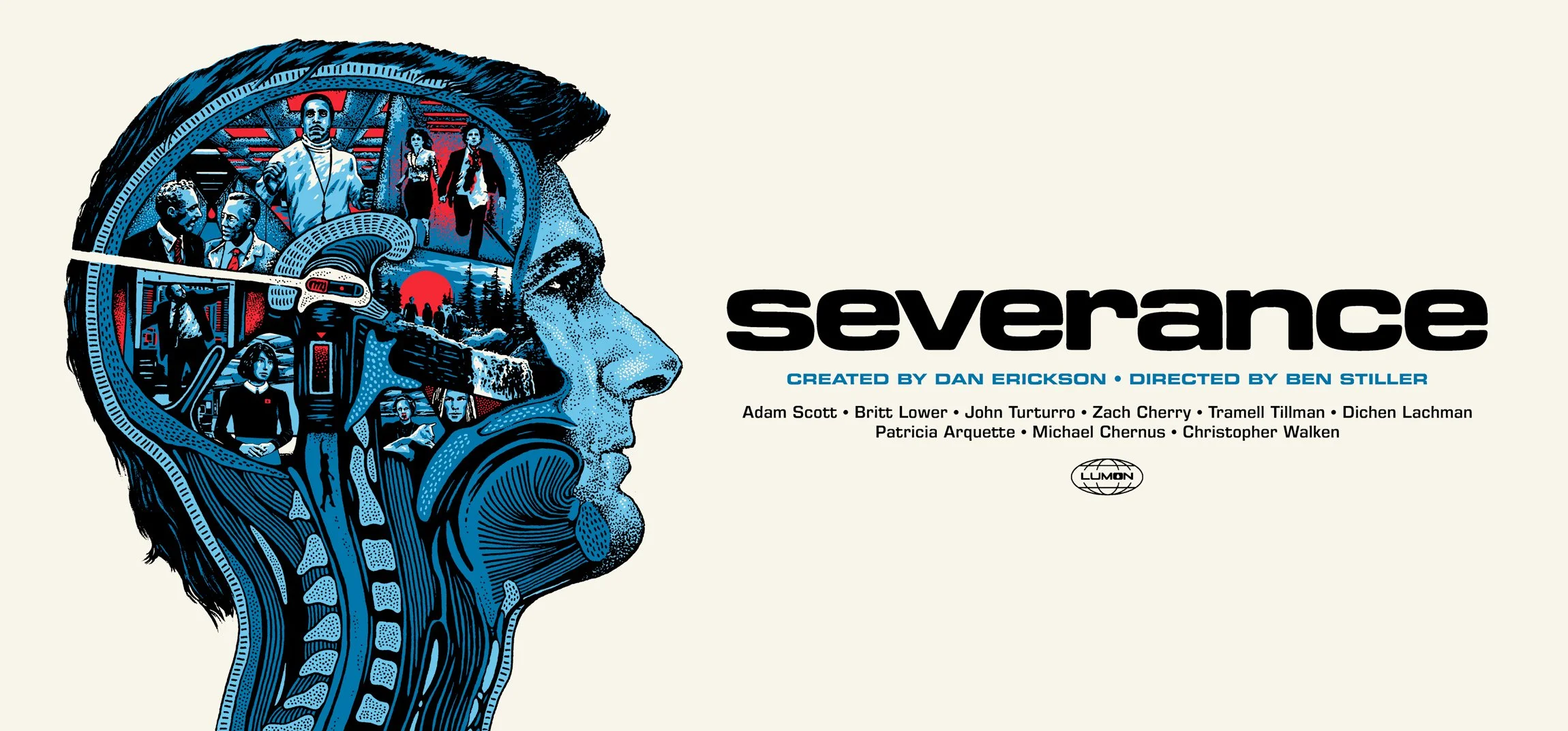 Graphic Design - Branding - Illustration | Severance - Anatomy Print by Souvenir Design Studio | Paul Granese - Philadelphia, PA