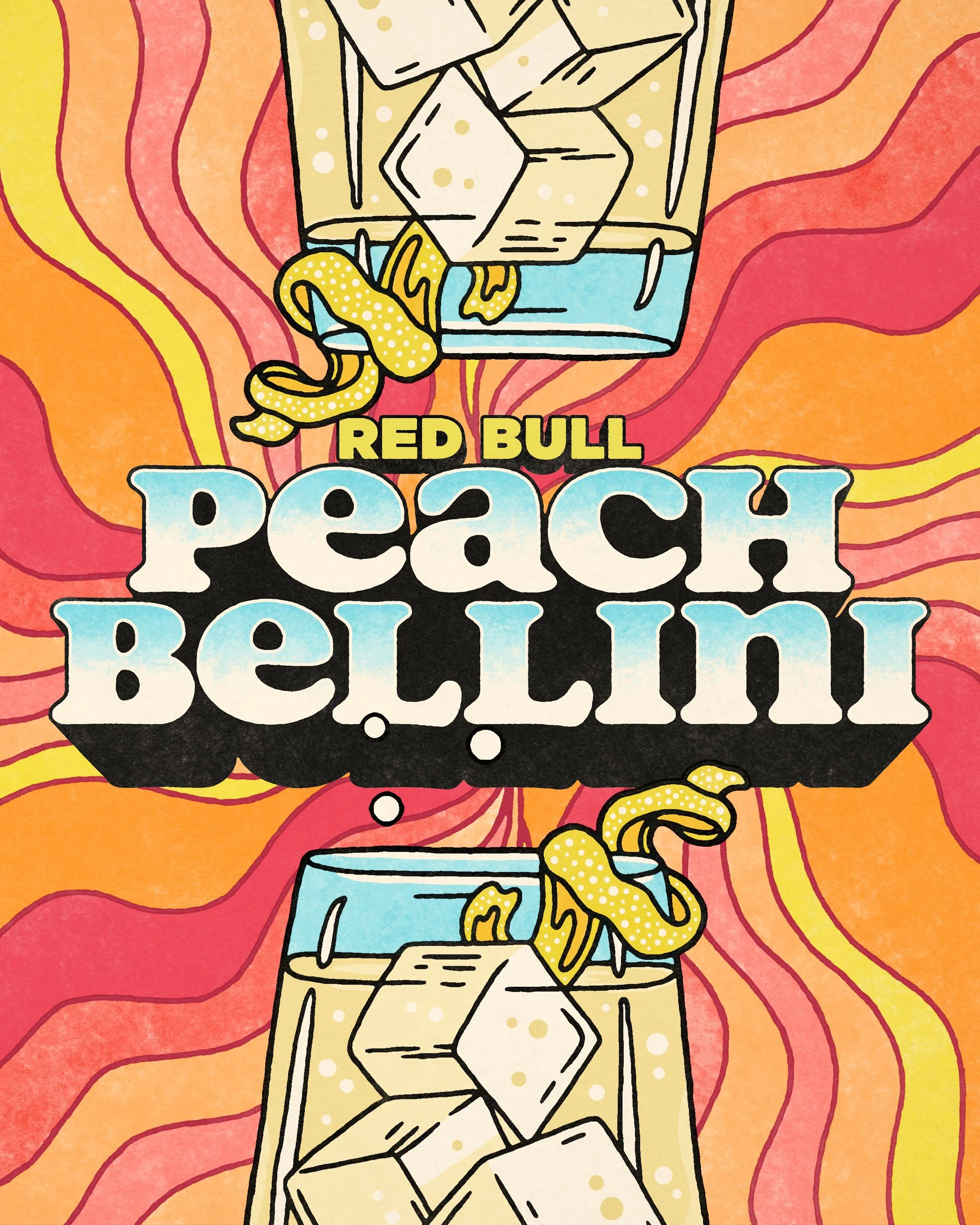 Graphic Design - Branding - Illustration | Red Bull Advertising Design by Souvenir Design Studio - Philadelphia, PA