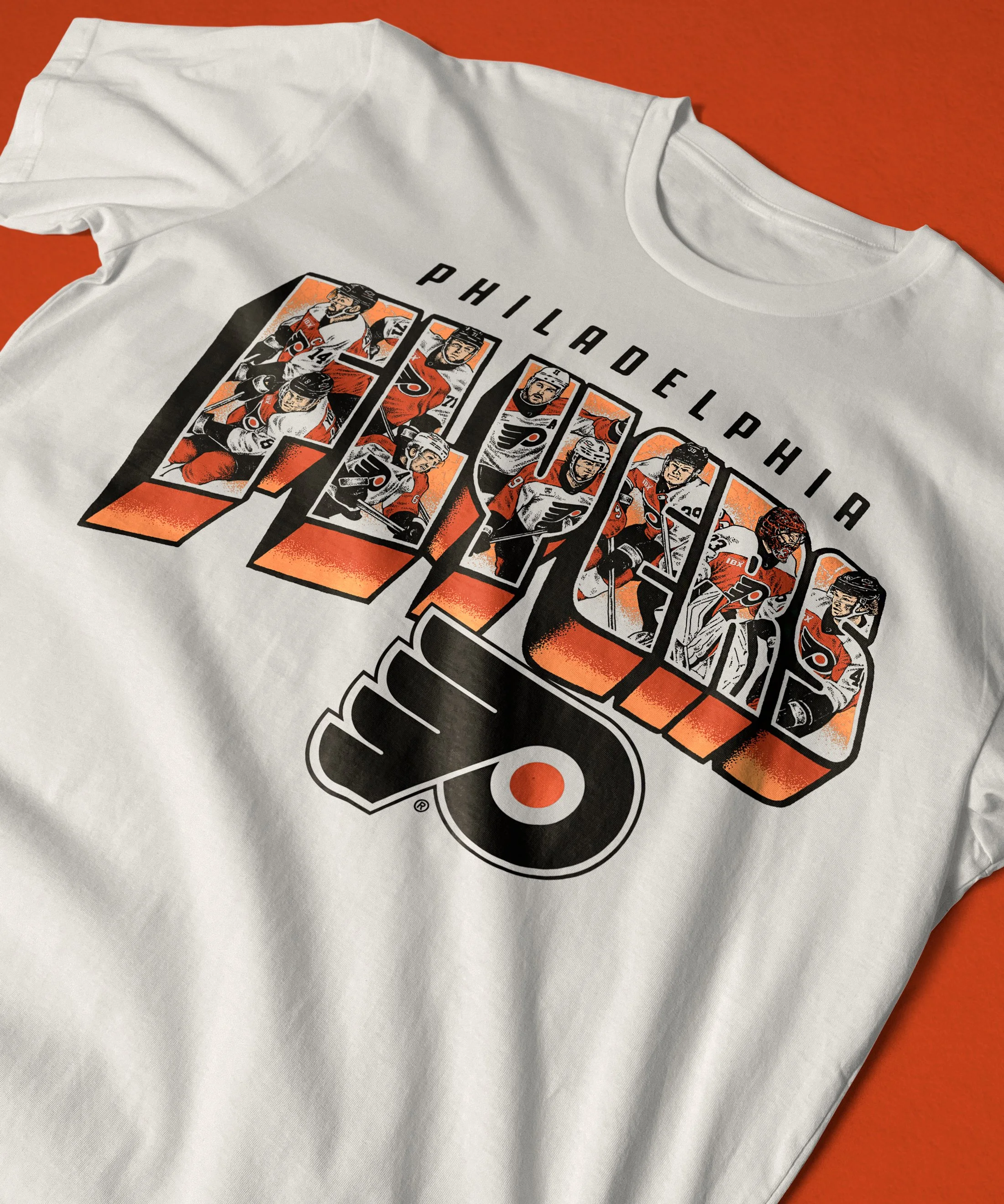 Graphic Design - Branding - Illustration | Philadelphia Flyers | Professional Sports Design by Souvenir Design Studio | Paul Granese - Philadelphia, PA