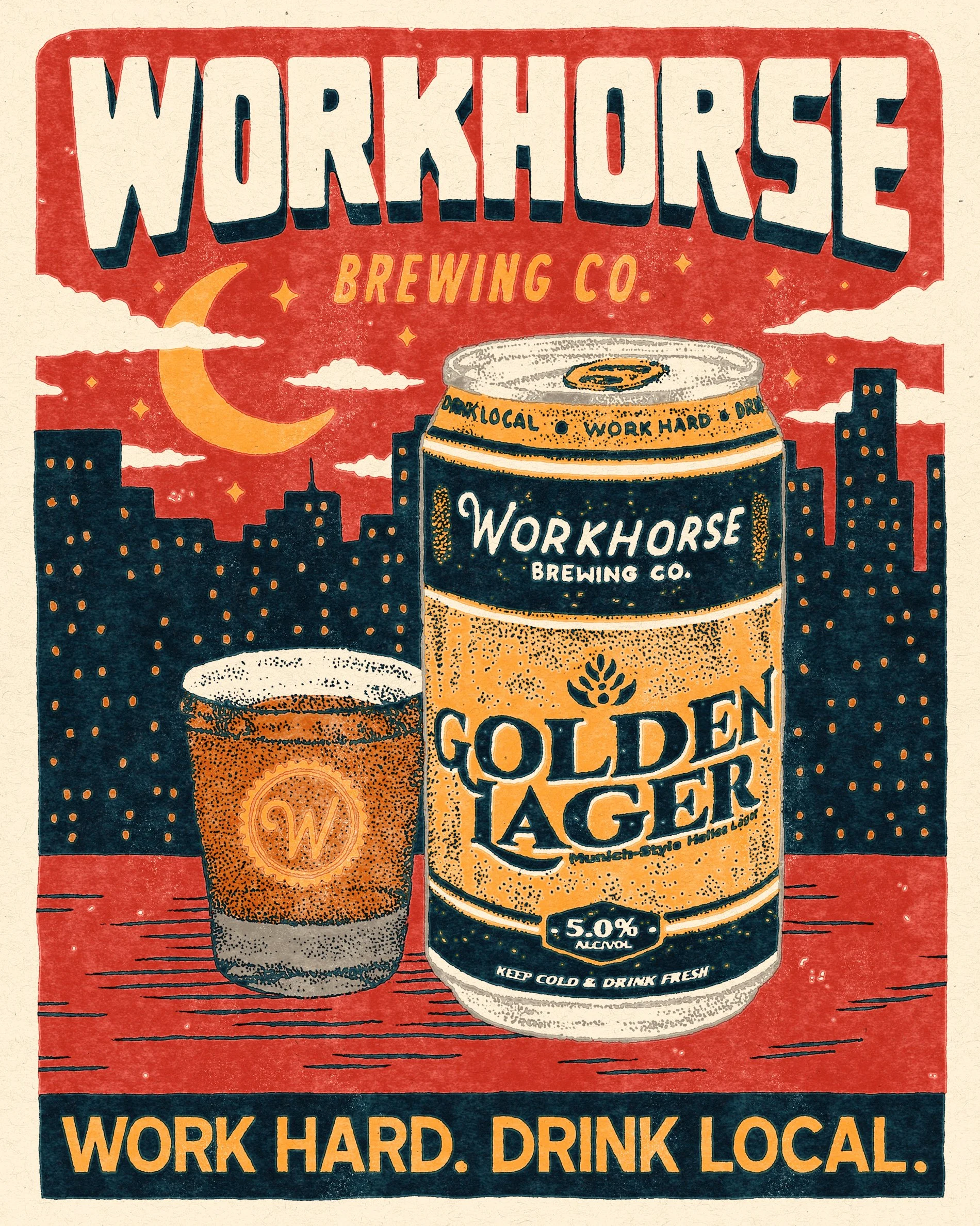 Graphic Design - Branding - Illustration - Services - for Restaurants - Breweries - Hospitality | by Souvenir Design Studio - Philadelphia, PA