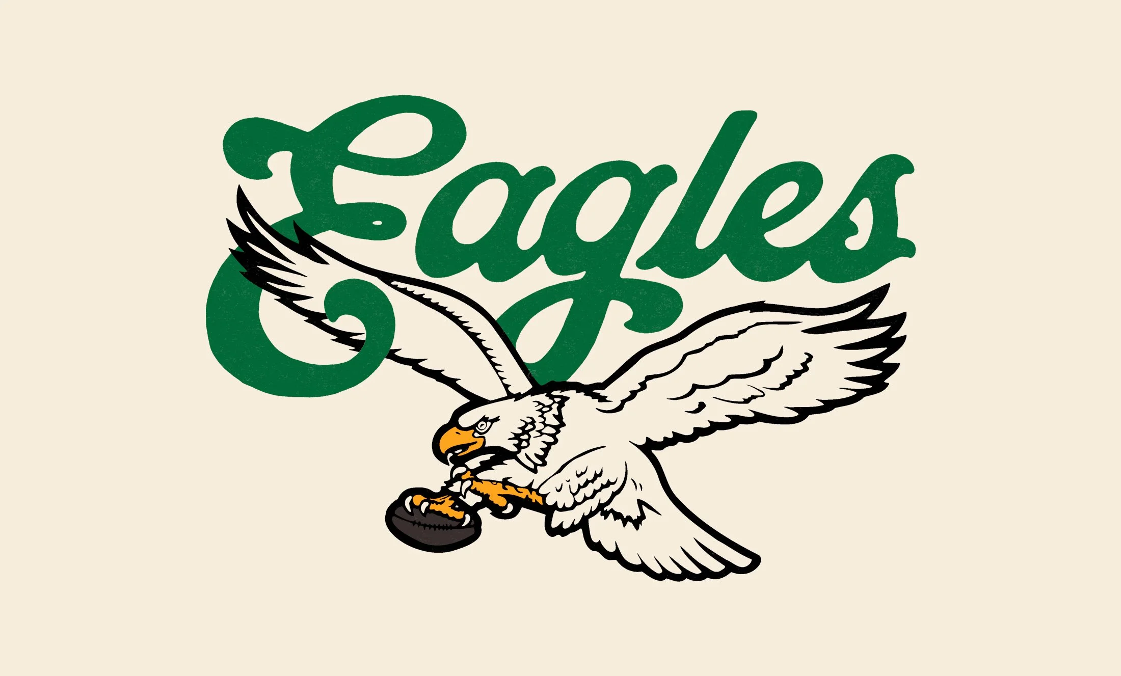 Graphic Design - Branding - Illustration | Philadelphia Eagles | Professional Sports - Merchandise Design by Souvenir Design Studio | Paul Granese - Philadelphia, PA