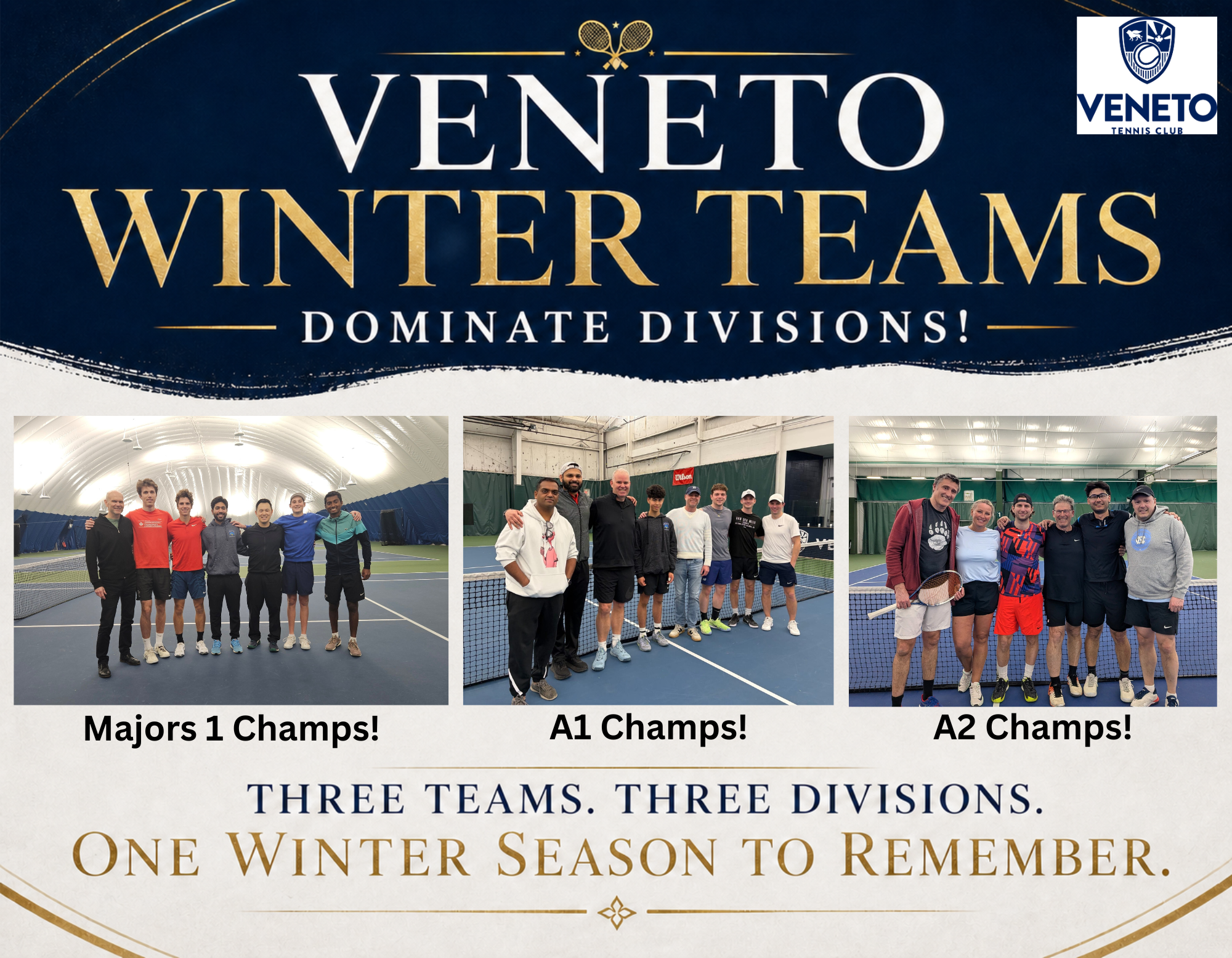 VENETO WINTER TEAMS - DOMINATE DIVISIONS!