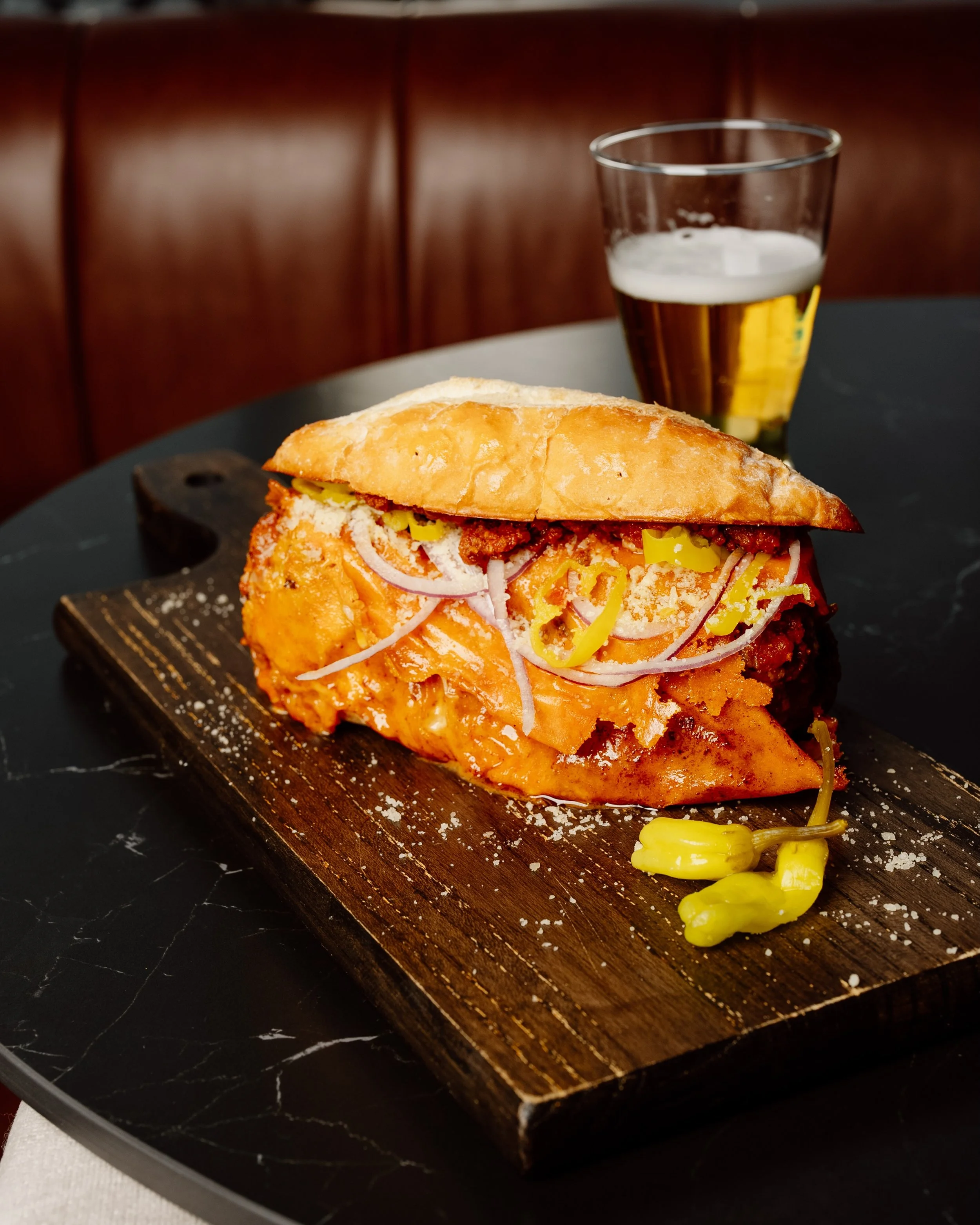 This is your sign to skip the boring lunch and grab a seat at suite 46. 

Not your average sandwich. Not your average lunch.