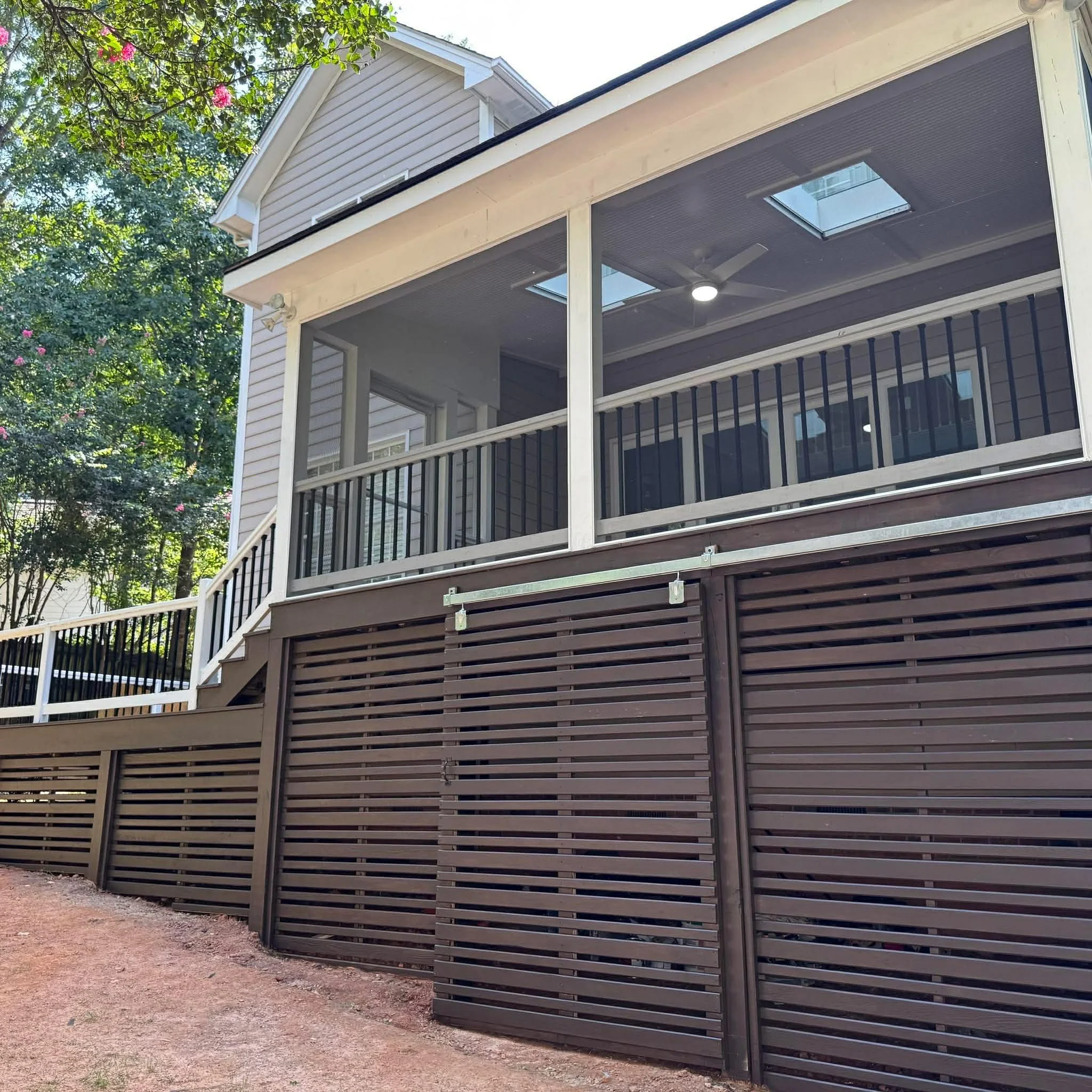 custom deck construction in north carolina