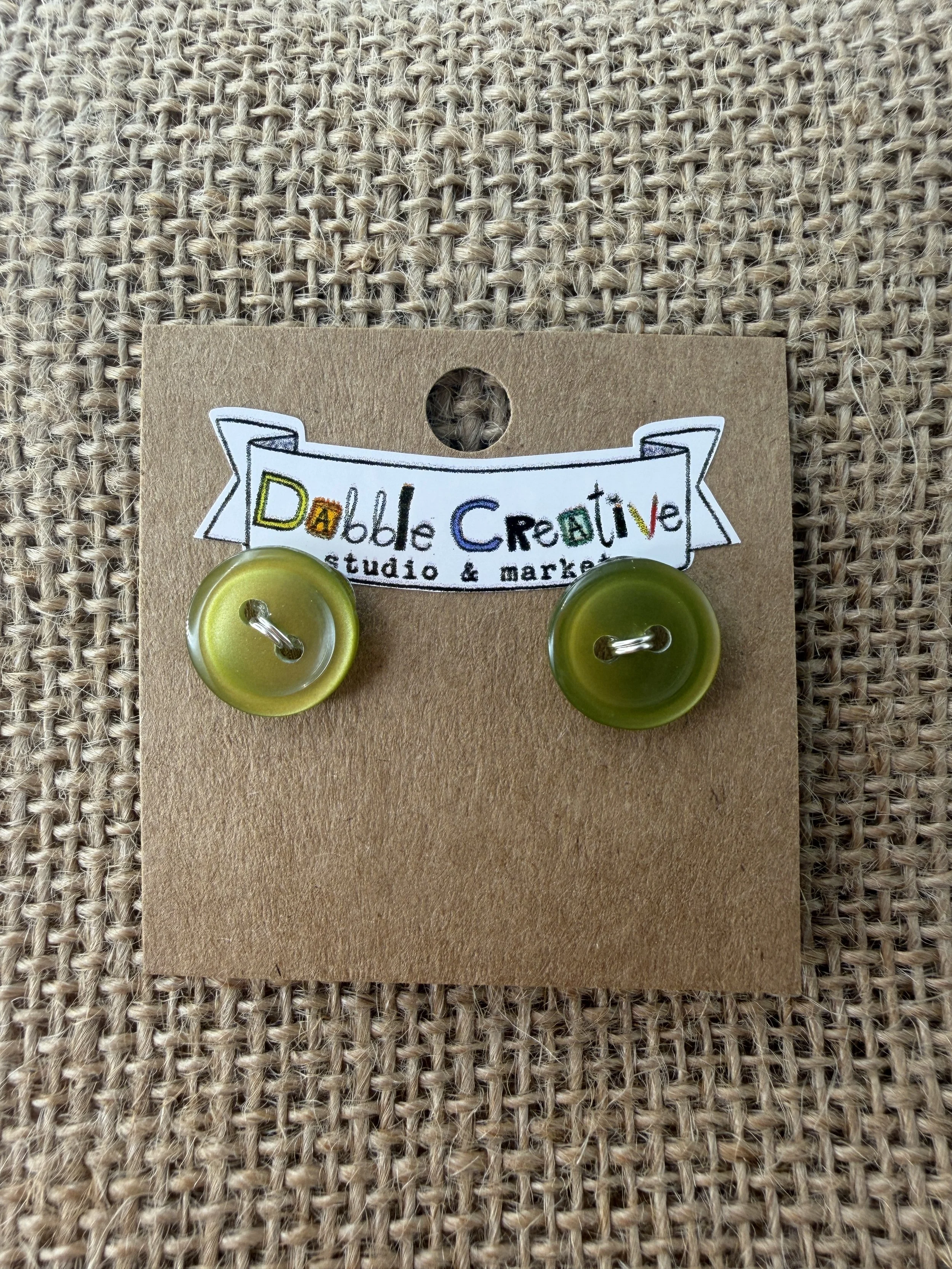 Cute as a Button - Green 1