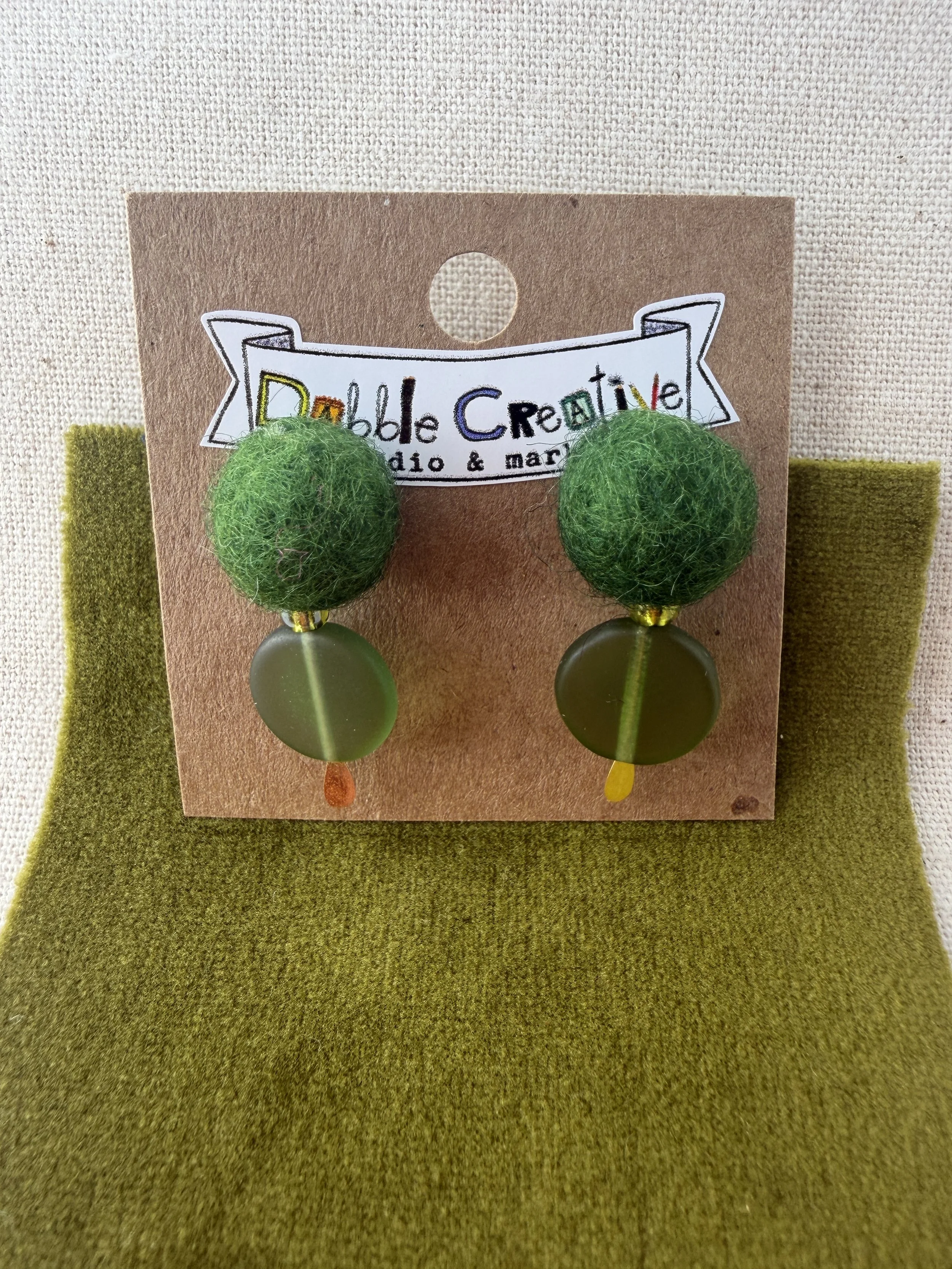 Wool & Whimsy - Green Stud