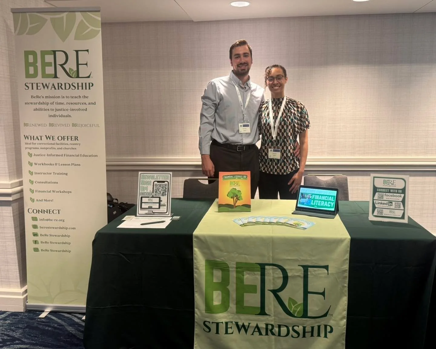 BeRe Stewardship is in the building at the Coalition for Juvenile Justice Annual Conference! 📍

We are kicking off the first networking evening and are grateful to be in community with advocates, practitioners, policymakers, and leaders with lived e