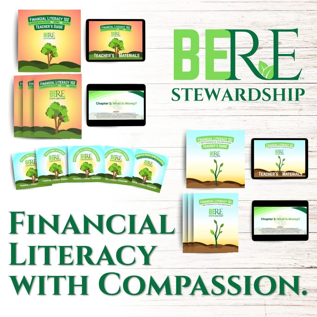 Looking for financial literacy resources designed specifically for justice-impacted young adults and adults?

At BeRe Stewardship, we've developed a complete curriculum series that helps organizations deliver meaningful financial education while maki
