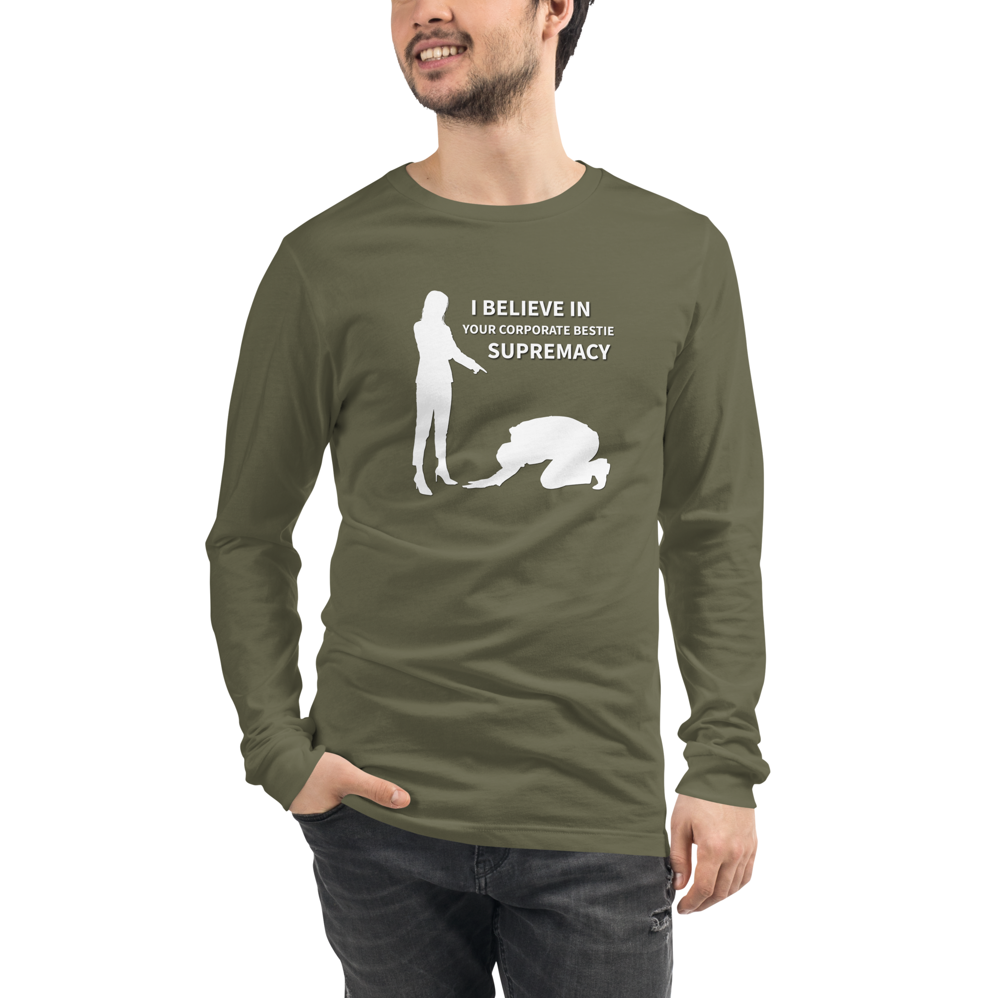 unisex-long-sleeve-tee-military-green-front-69217e4c1739e.png