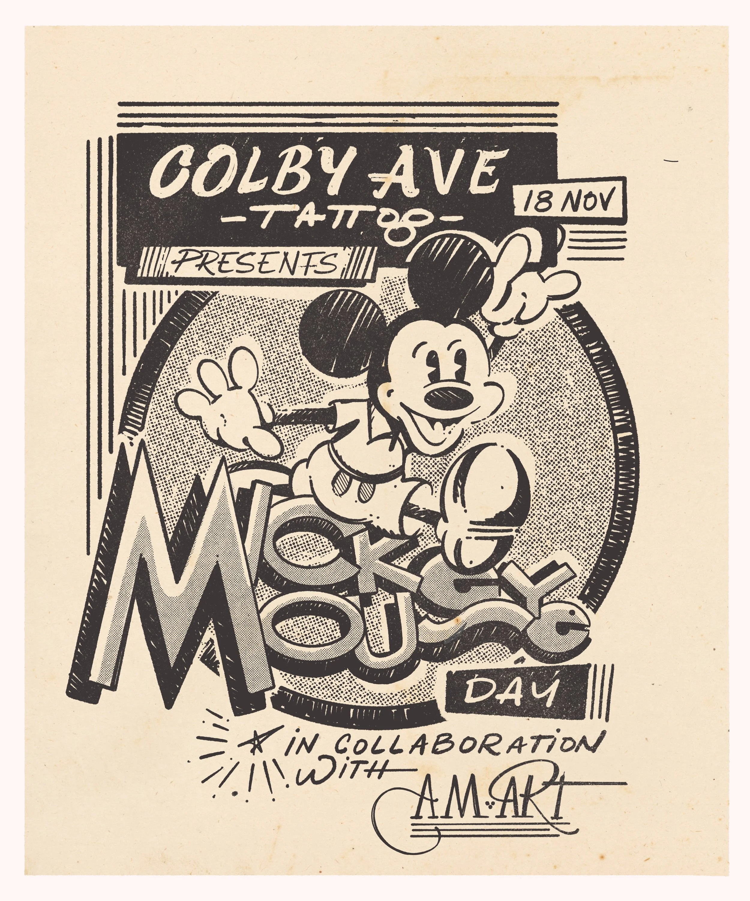 announcement by mouse