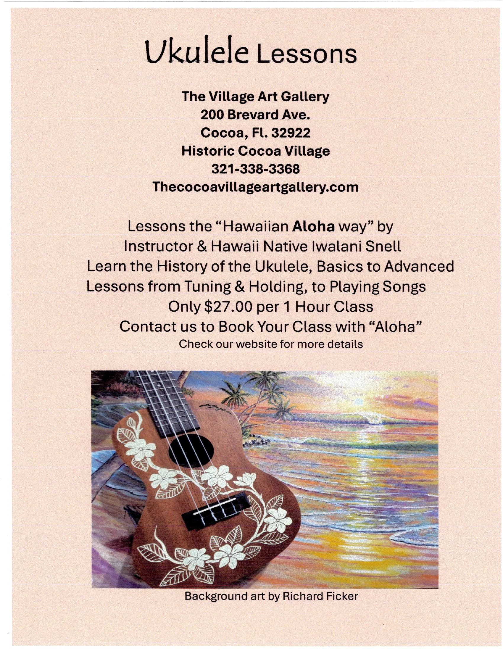 Ukulele Class (Copy)