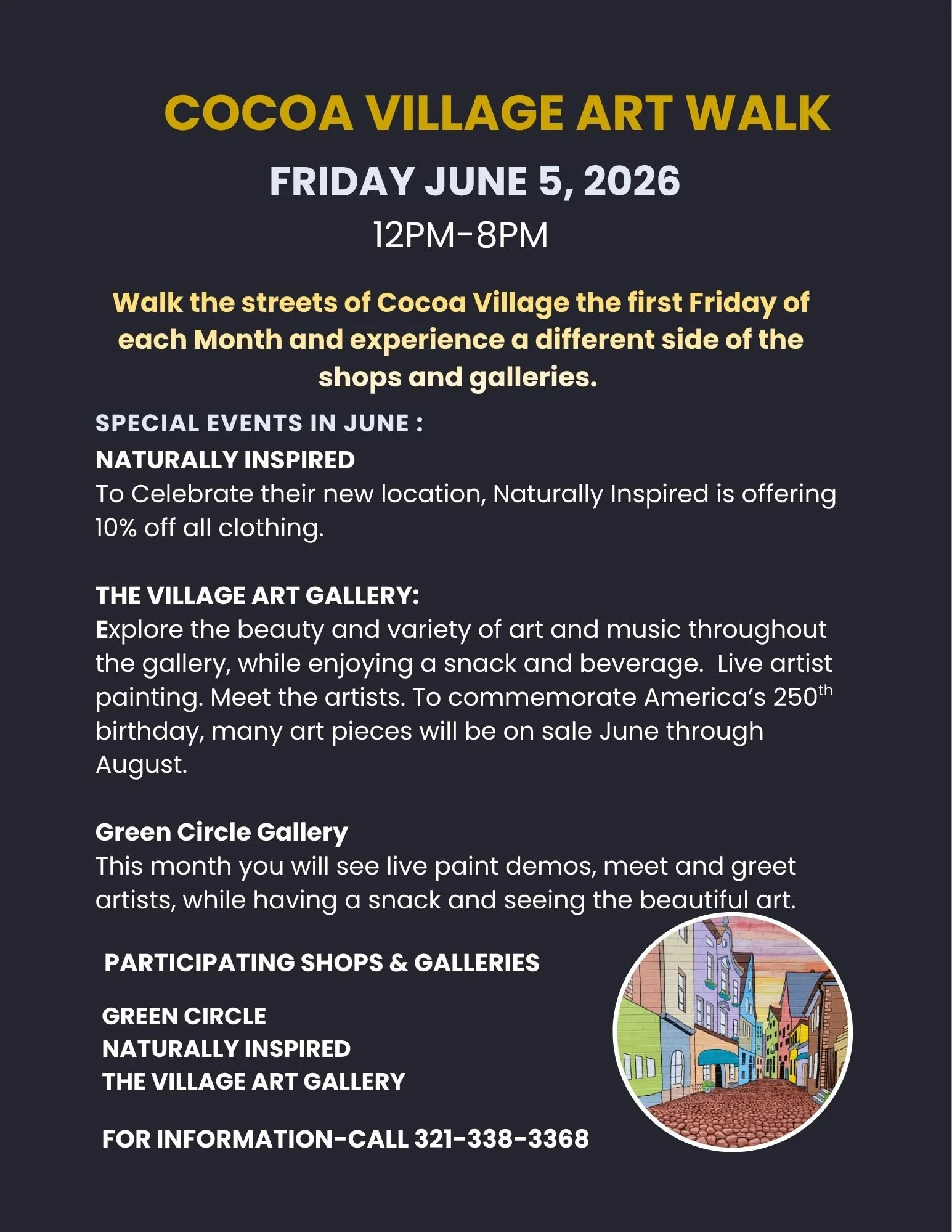 Cocoa Village Art Walk