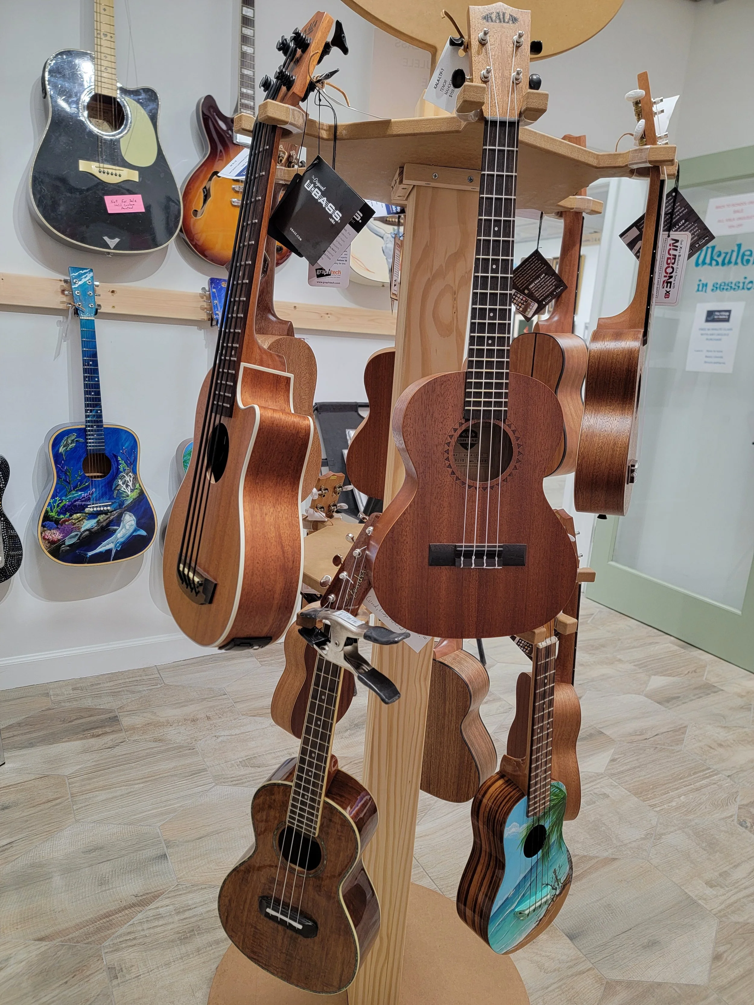 New Kala Ukuleles
