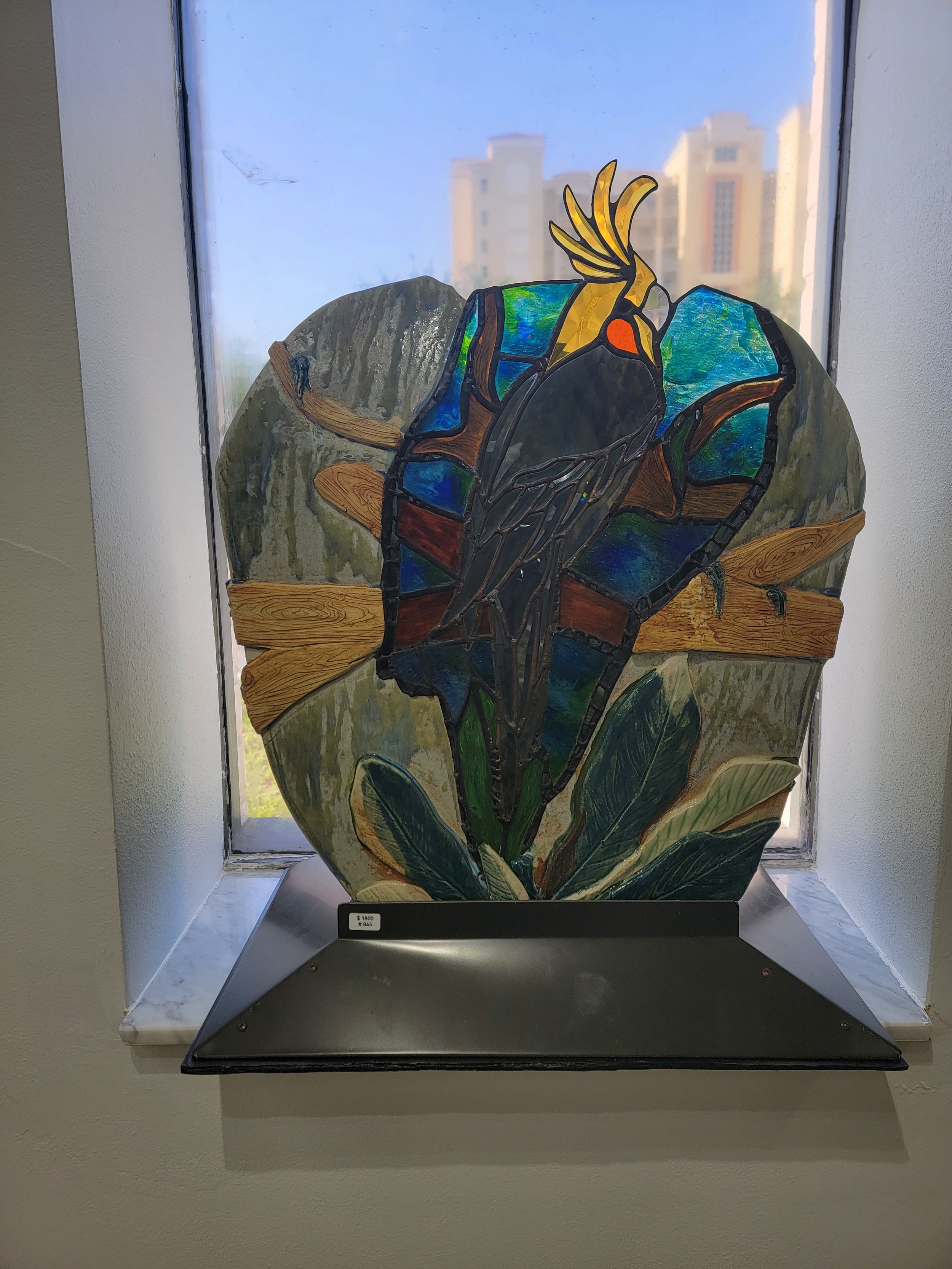 Pottery and Glass Sculptures