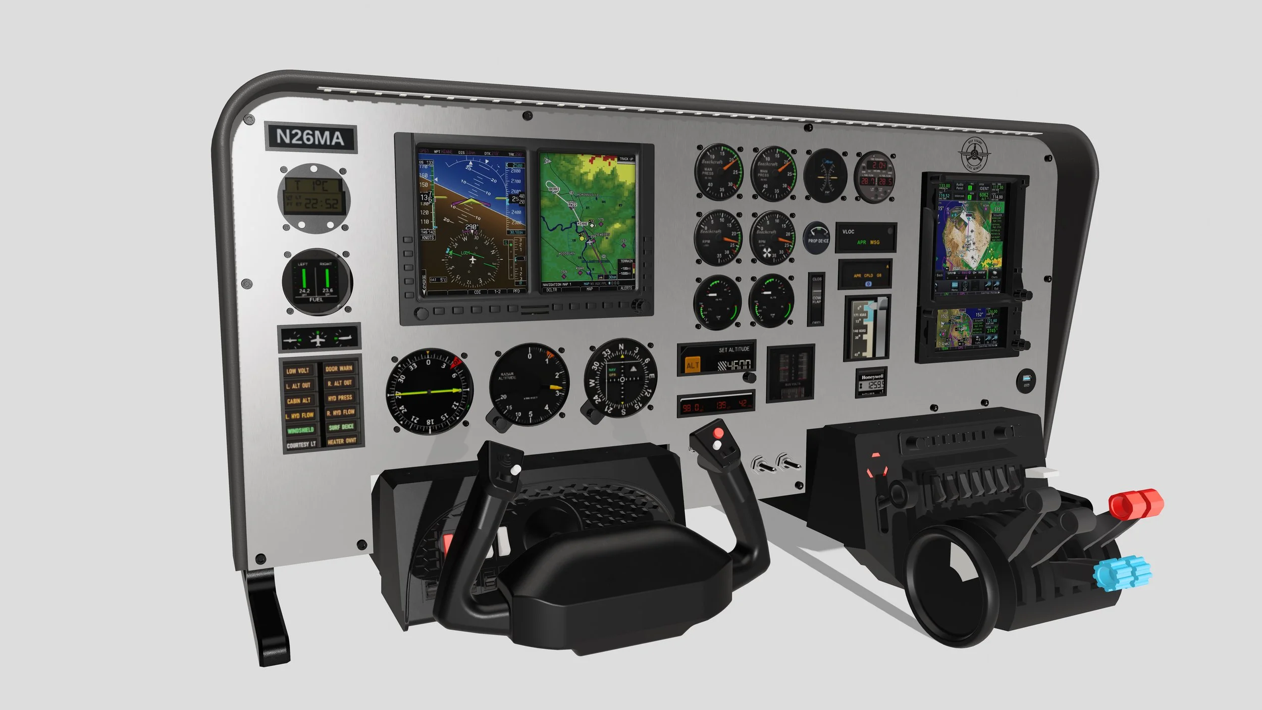 Simulador de Vuelo G600