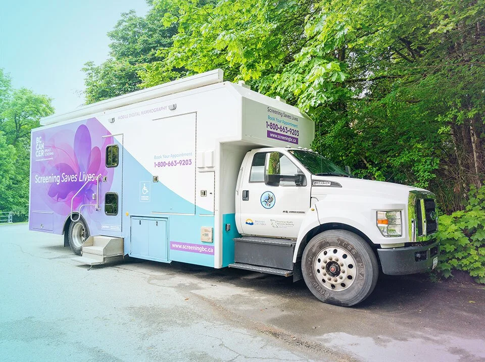 BC Cancer&rsquo;s mobile mammography coach is coming to Osoyoos, bringing breast screening closer to home.

Eligible women, and many Two-Spirit, trans, and nonbinary people ages 40+ can book a free mammogram while it&rsquo;s in town.

🗓 Jan 12&ndash