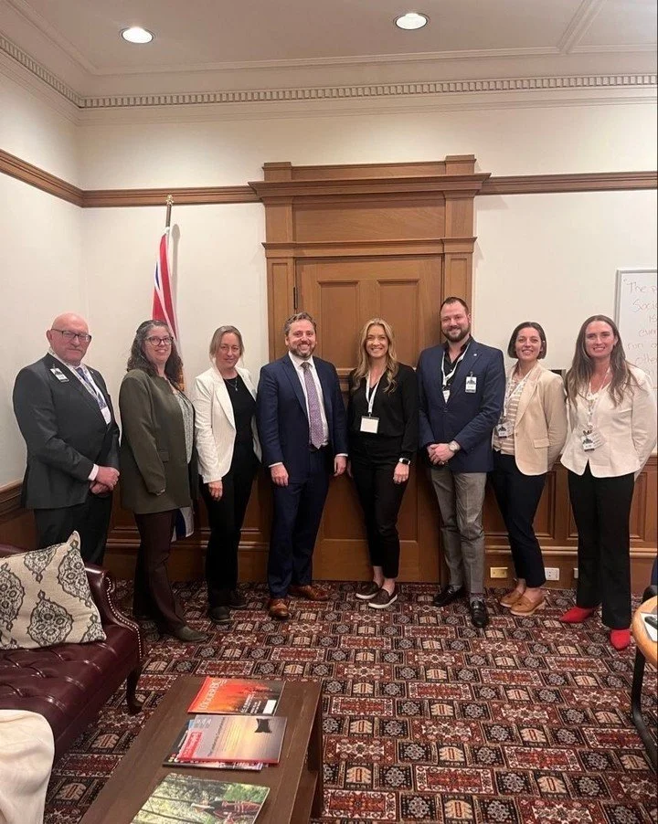 Good conversations with the Canadian Home Builders&rsquo; Association of BC during their Day at the Legislature.

Builders shared what they are seeing on the ground when it comes to housing costs, permitting delays, and the need for stable policy to 