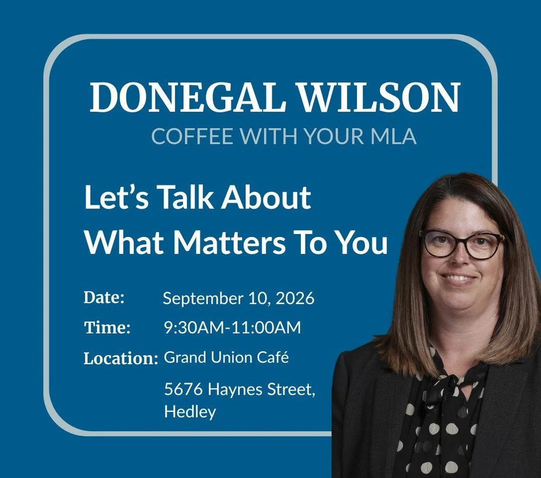 ☕ Hedley &mdash; Coffee with Your MLA is coming up!

I&rsquo;ll be at the Grand Union Caf&eacute; on Thursday, September 10 from 9:30 to 11:00 a.m. for an informal Coffee with Your MLA.

Stop by to say hello, ask a question or talk with me about an i
