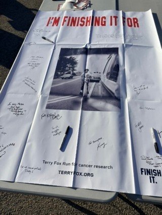 A beautiful morning in Osoyoos for the Terry Fox Run ❤️

It was inspiring to see so many people come together to run, walk, volunteer, donate and continue Terry Fox&rsquo;s Marathon of Hope.

I was honoured to say a few words before the run and recog