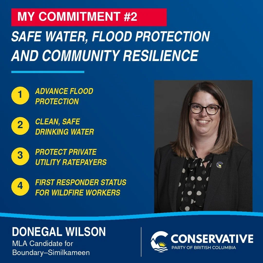 MY COMMITMENT #2: SAFE WATER, FLOOD PROTECTION AND COMMUNITY RESILIENCE

Access to safe, affordable drinking water and protection from natural disasters should not depend on the size of your community or its tax base.

Over the past two years, I've w
