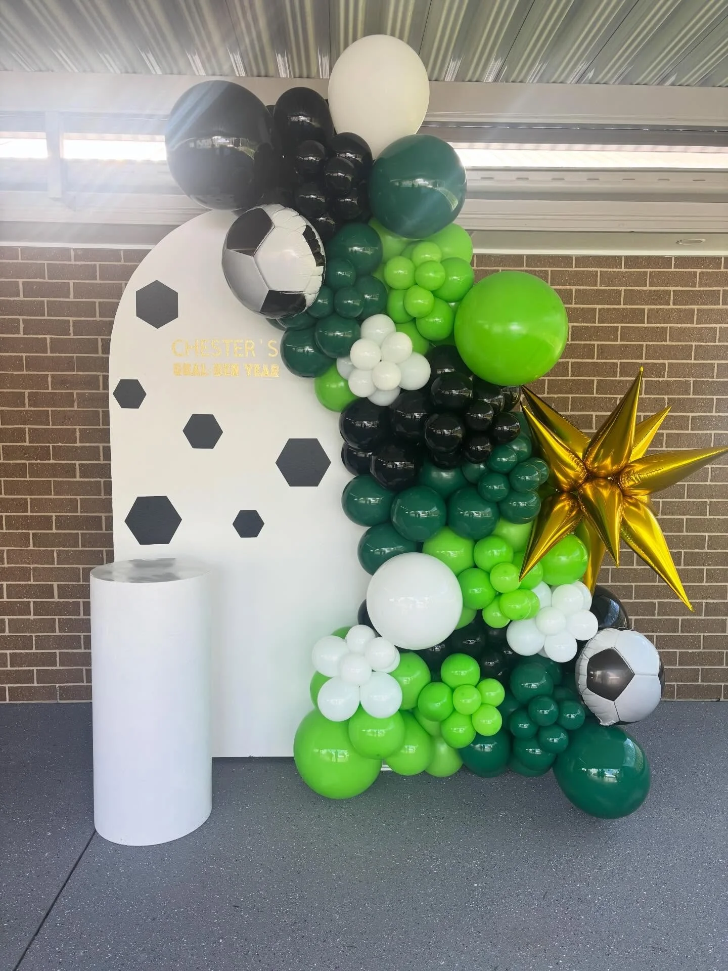 HAPPY BIRTHDAY CHESTER! have a goal-den day ⚽️☀️