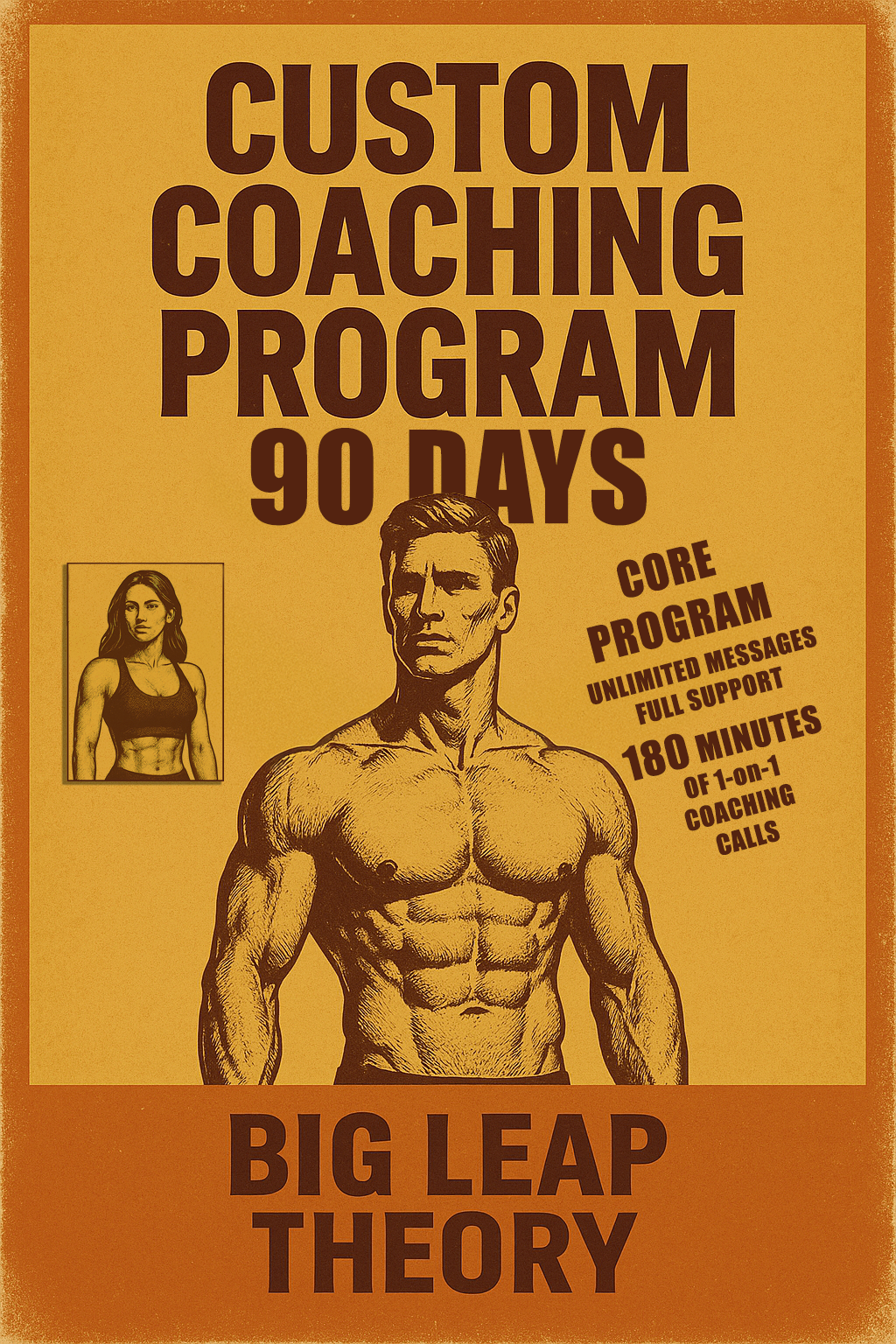 Core Program: 90 Days of Transformation Coaching – Includes 180 minutes of 1-on-1 Calls