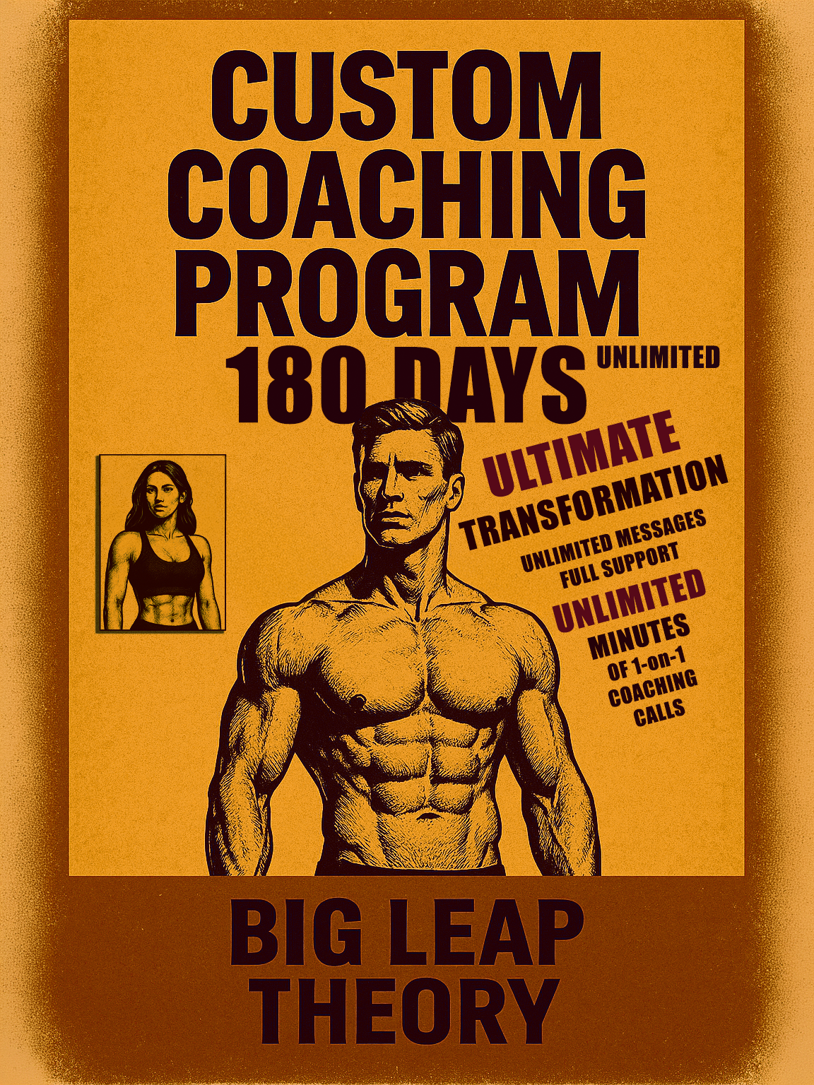 Ultimate Program (UNLIMITED): 180 Days of Transformation Coaching – Includes Unlimited 1-on-1 Calls